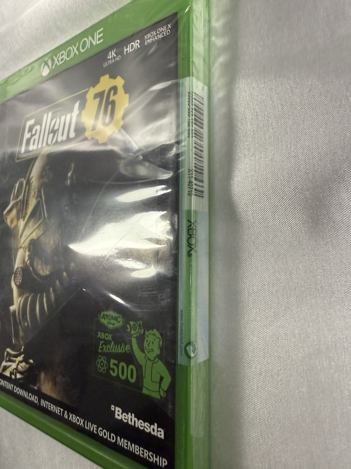 Fallout 76 - Xbox One Enhanced (Brand New, 4K UHD, HDR - Bethesda