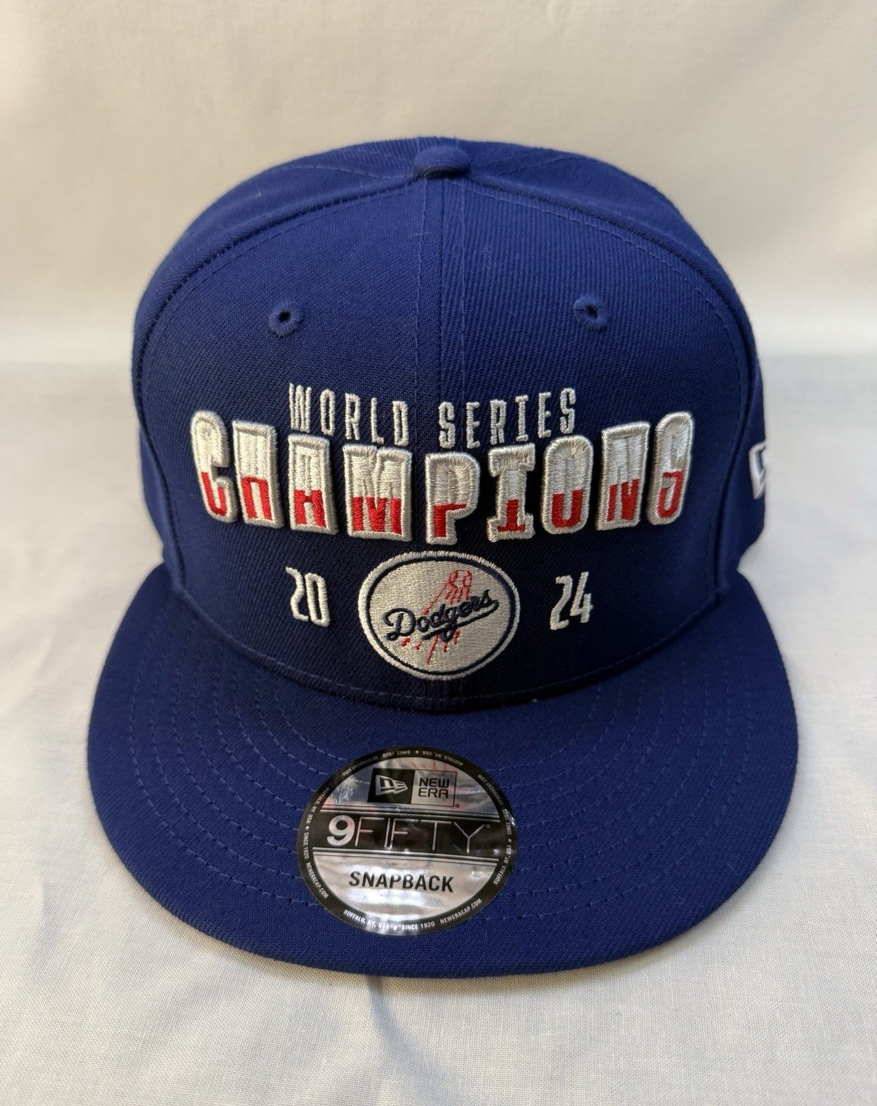 New Era 9Fifty A-Frame Los Angeles Dodgers 2024 World Series Champions Snapback