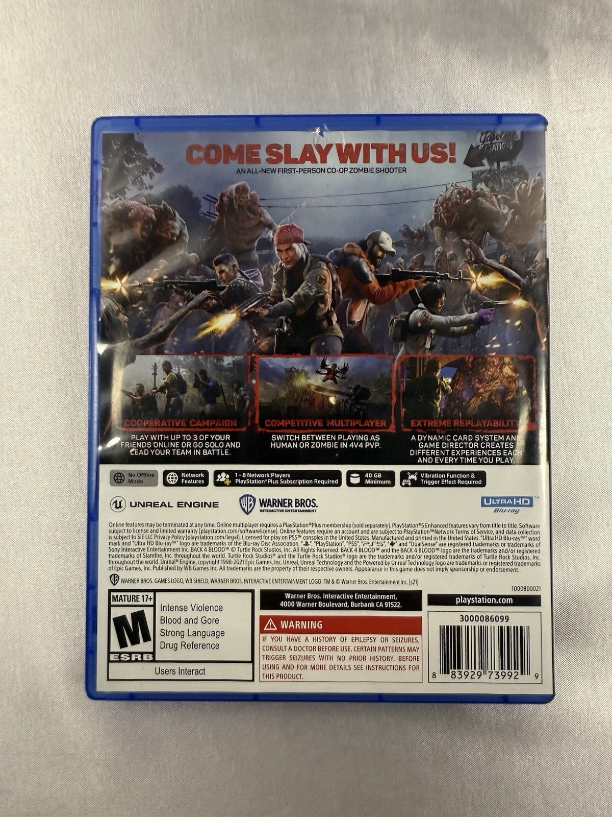 Back 4 Blood Sony PlayStation 5 (PS5) (Used)