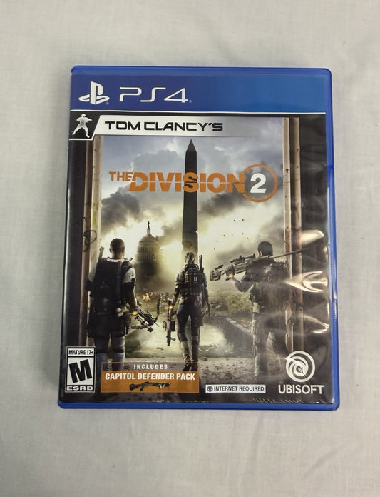 The Division 2 PS4 CIB Complete Tested Ubisoft Online Required