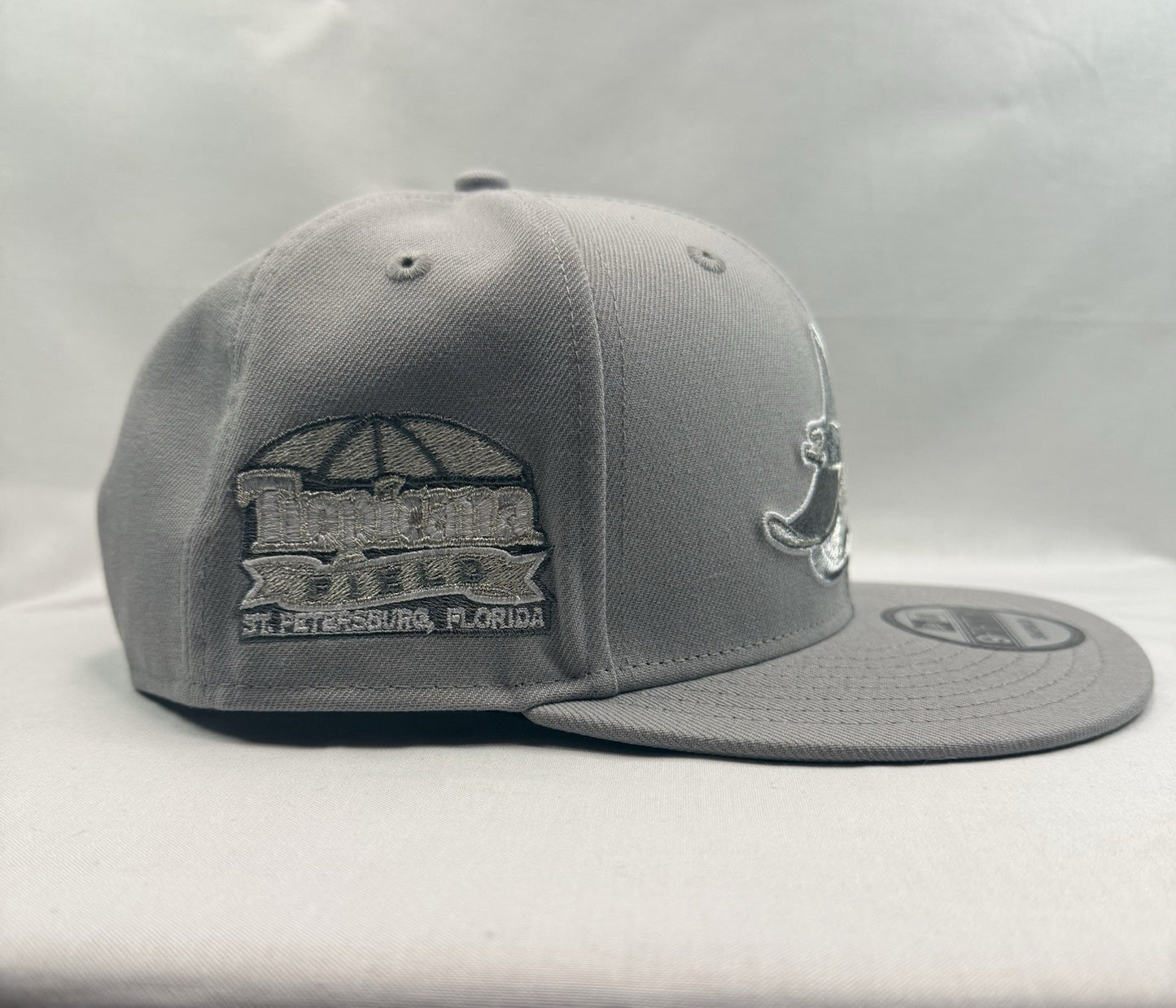 Tampa Bay Rays Devil Rays New Era 9FIFTY Gray Snapback Hat