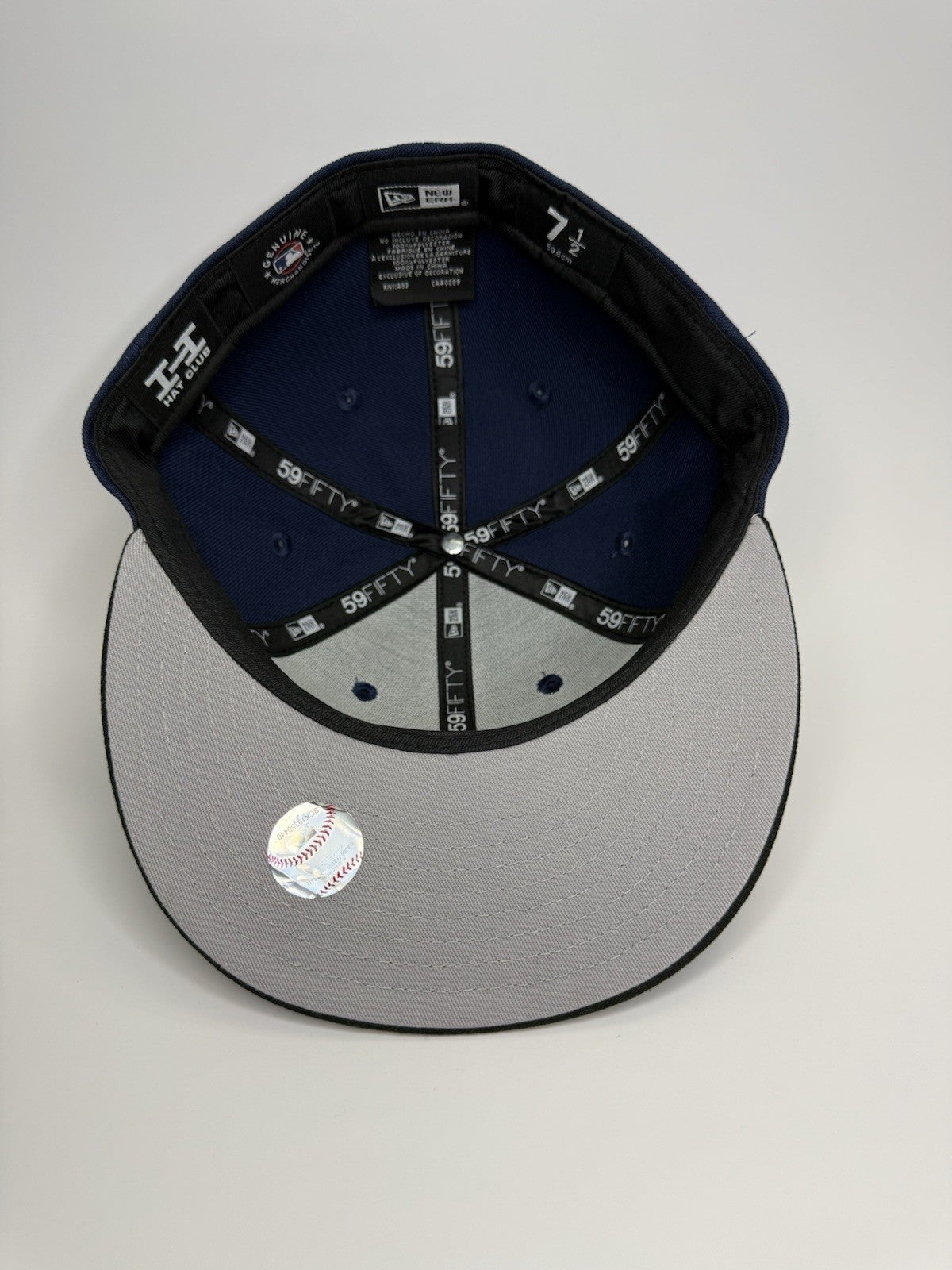 New Era 59FIFTY Detroit Tigers Fitted Hat – Navy/Black – Size 7 1/2