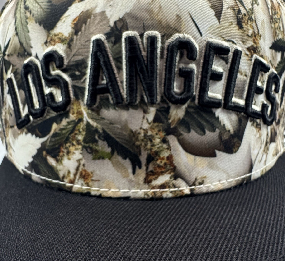 Field Grade Los Angeles Hat Club Logo Patch Snapback - Adjustable