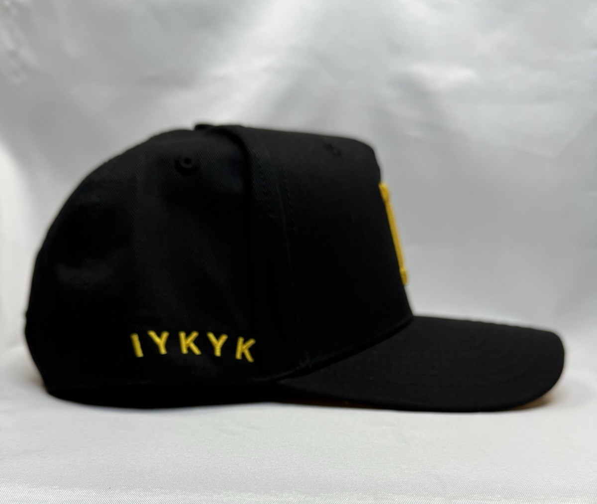 D4D - Black & Yellow – Designed by Dads – Adjustable Hat