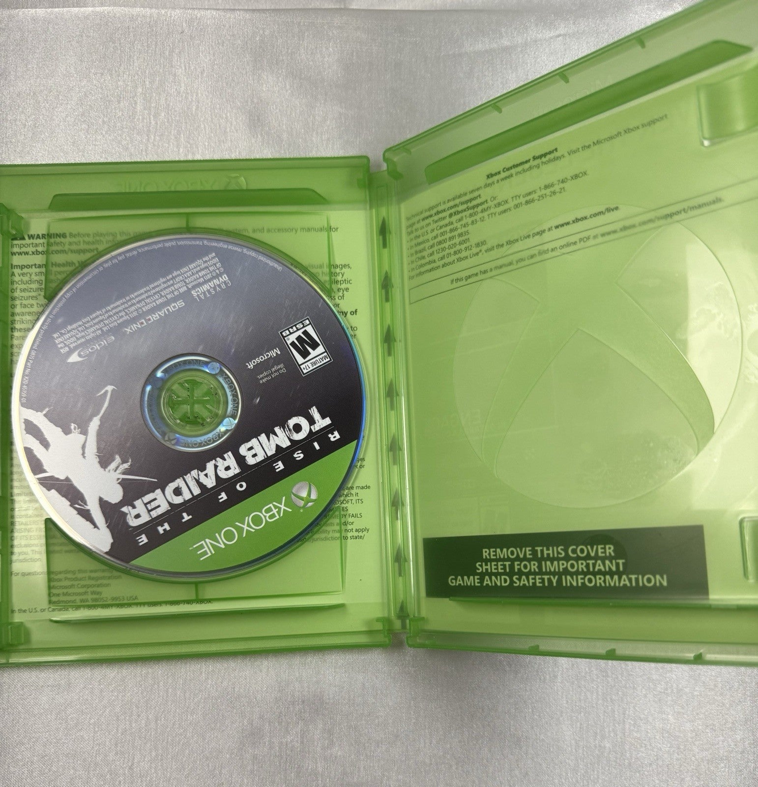 Rise of the Tomb Raider (Xbox One) | CIB | Tested & Working | Complete-In-Box