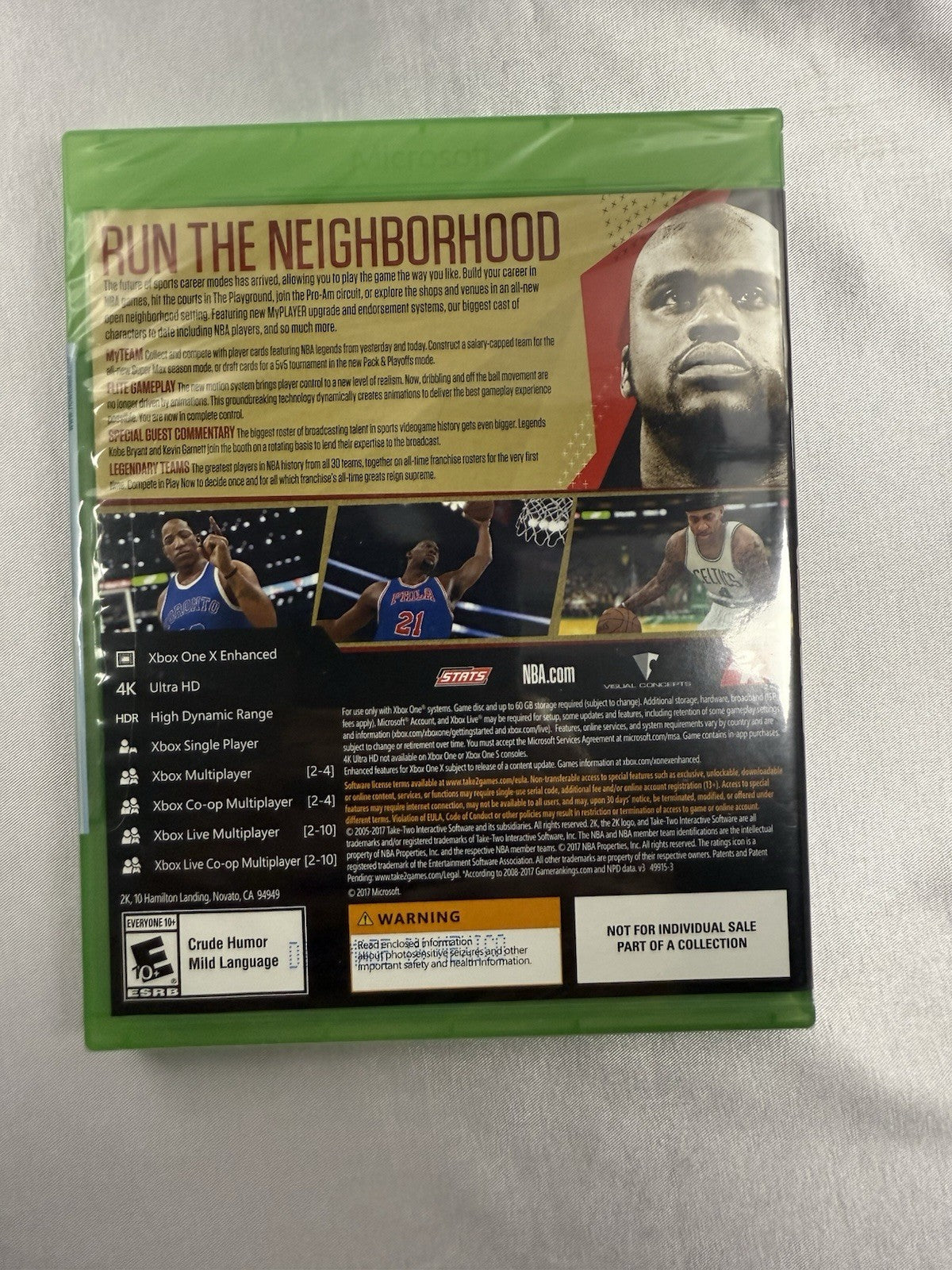 🎮 NBA 2K18 Legend Edition Gold (Xbox One) – Brand New | Shaquille O’Neal 🏀🔥