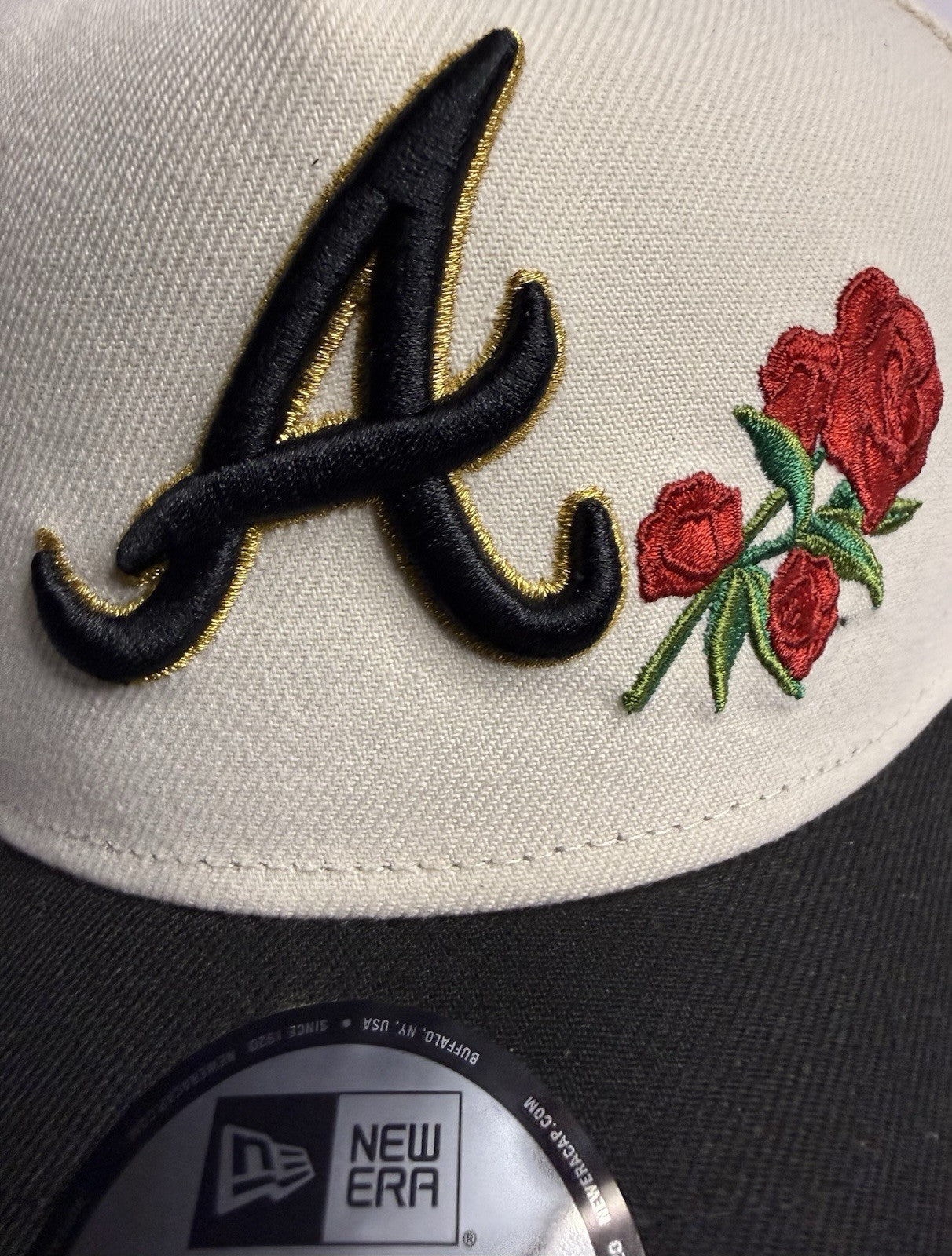 New Era 9FORTY A-Frame Atlanta Braves Rose 2000 All-Star Game Snapback Hat