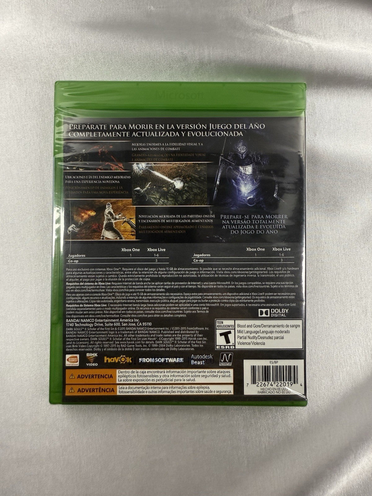 Dark Souls II: Scholar of the First Sin – Xbox One – Brand New & Sealed
