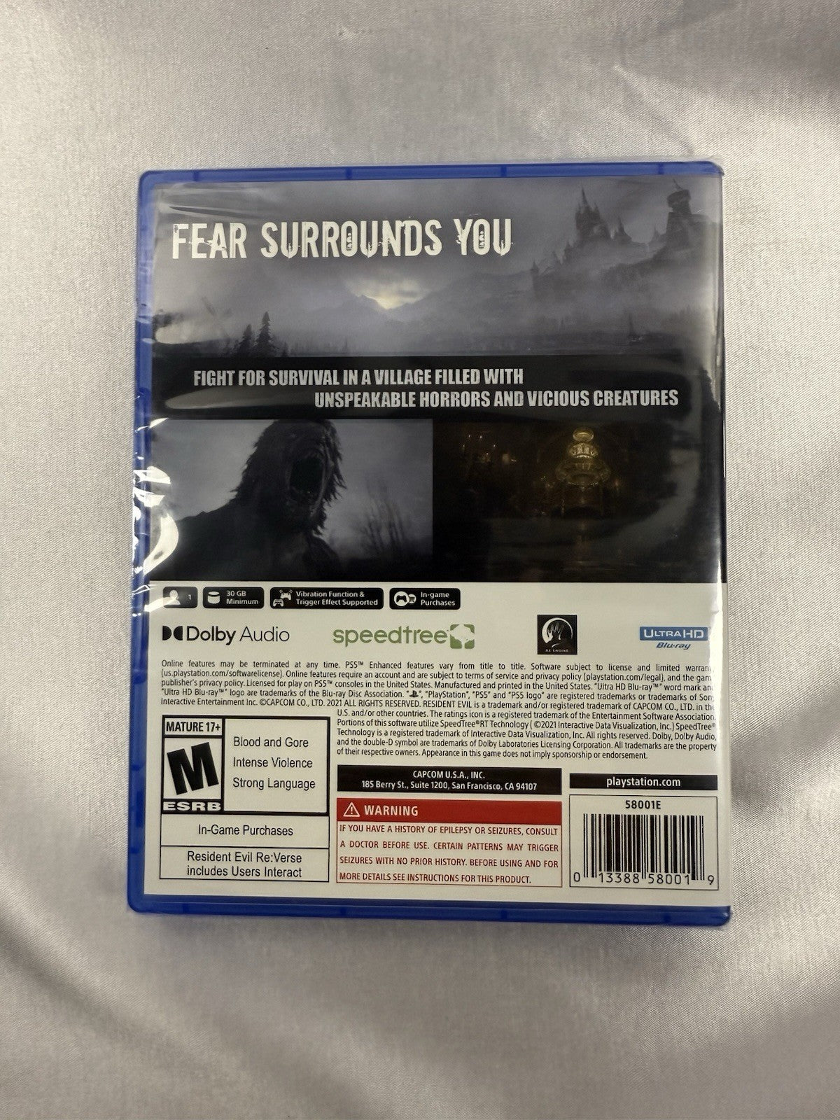 Resident Evil Village – PlayStation 5 – Brand New & Sealed 🎮👿