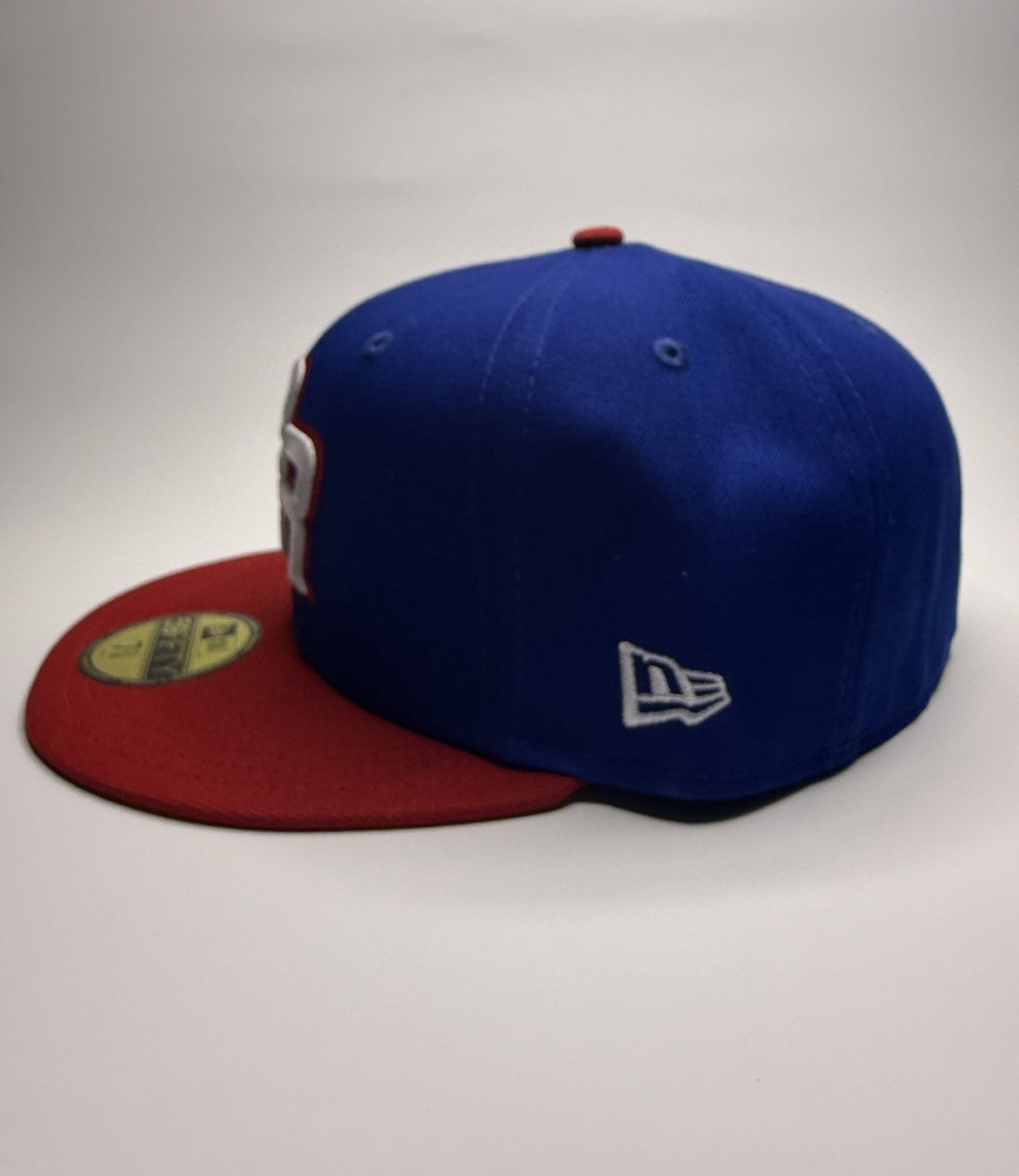 New Era 59FIFTY Puerto Rico WBC 2026 Fitted Hat – Royal/Red - Size 7 3/8