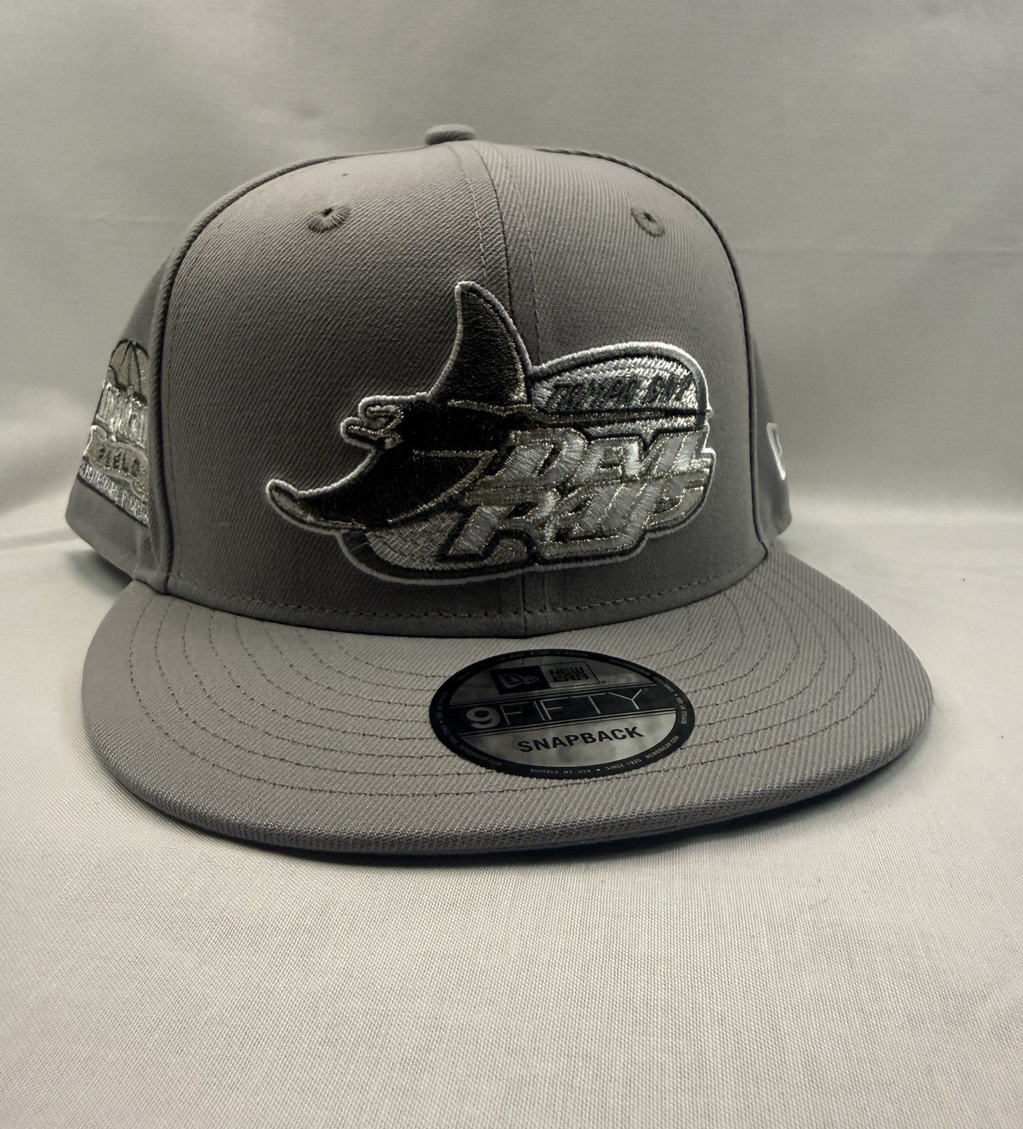 Tampa Bay Rays Devil Rays New Era 9FIFTY Gray Snapback Hat