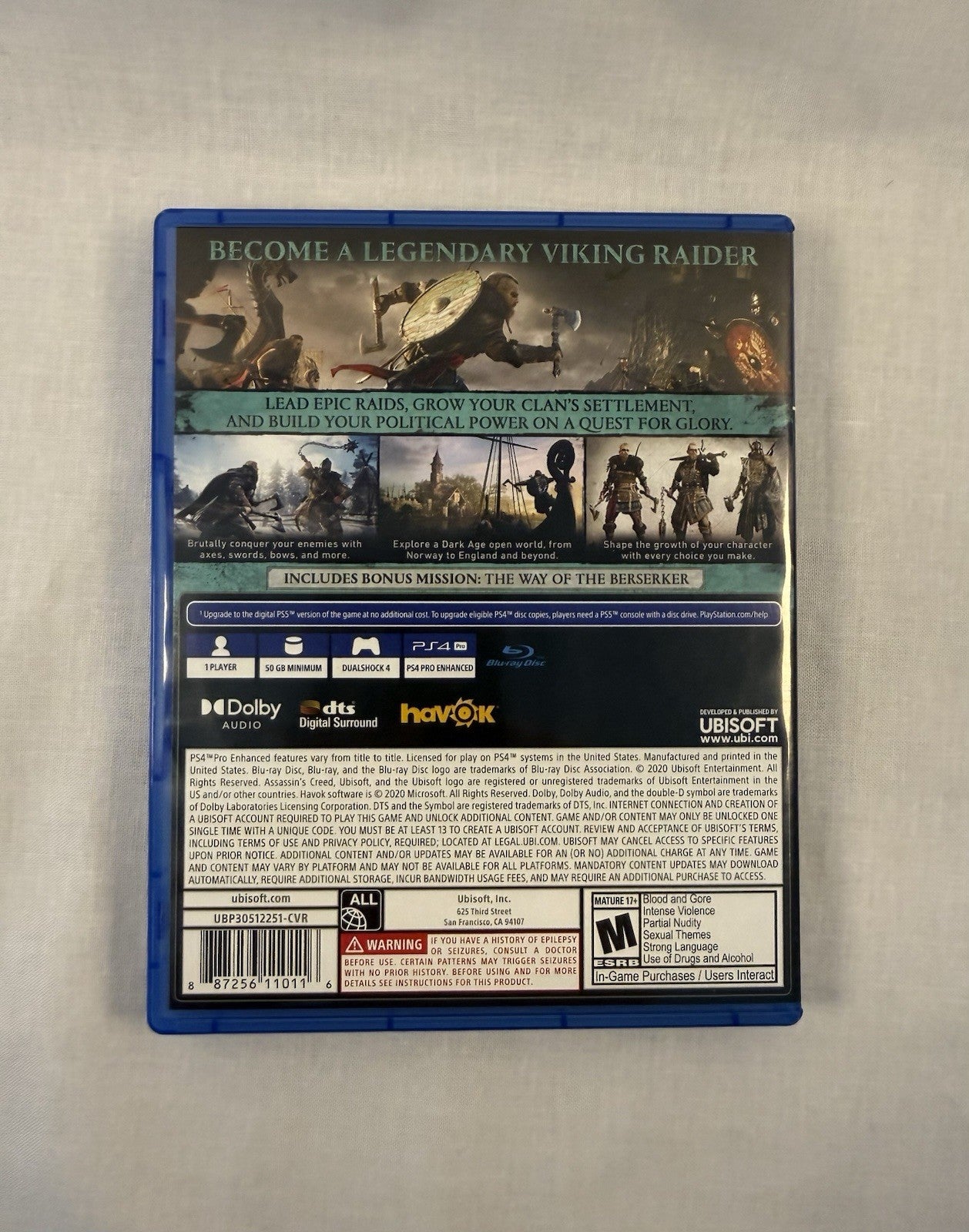 Assassin's Creed Valhalla - Sony PlayStation 4