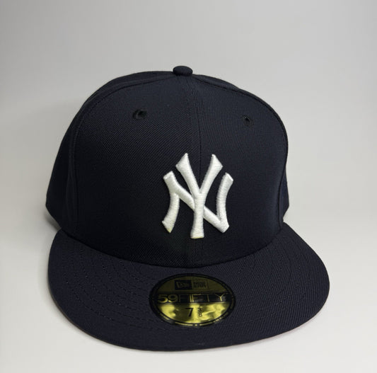 New Era 59FIFTY New York Yankees Pink UV Fitted Hat – Navy/White – Size 7 3/8