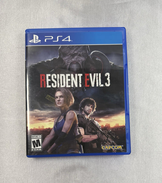 Resident Evil 3 (PS4) | CIB | Tested & Working | Complete-In-Box
