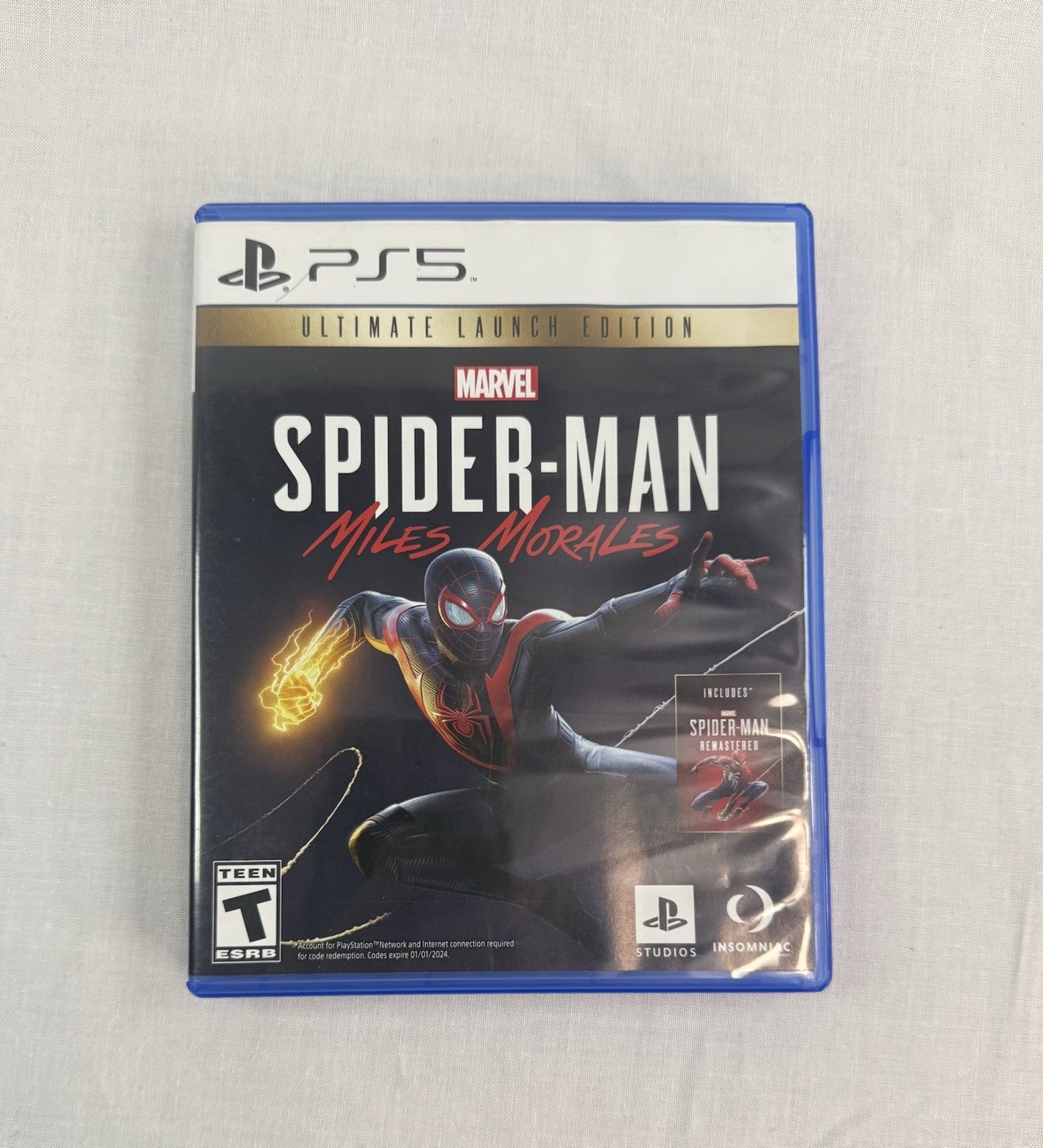 Marvel Spider-Man Miles Morales PS5 CIB Complete Tested