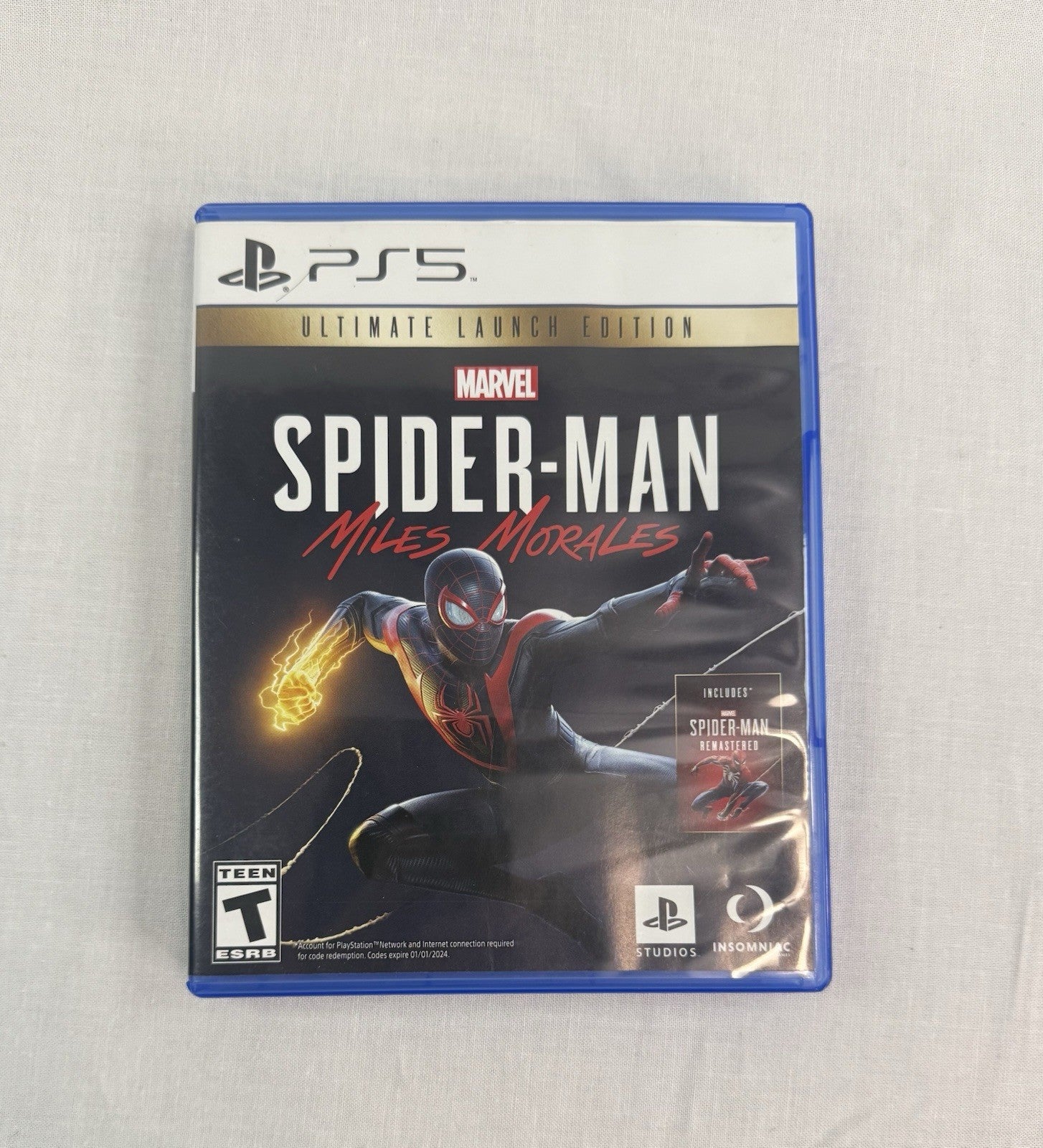 Marvel Spider-Man Miles Morales PS5 CIB Complete Tested