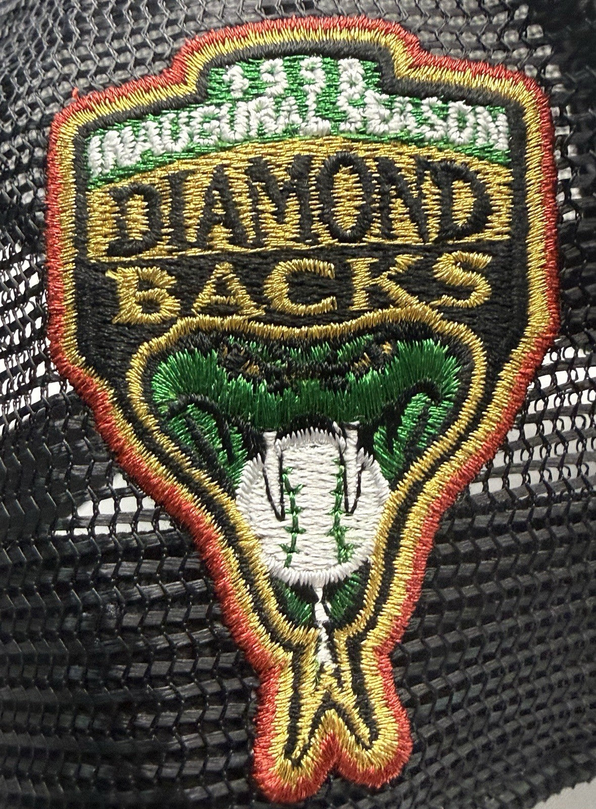 New Era 9Forty A-Frame Arizona Diamondbacks Inaugural Patch Snapback Rail D Hat