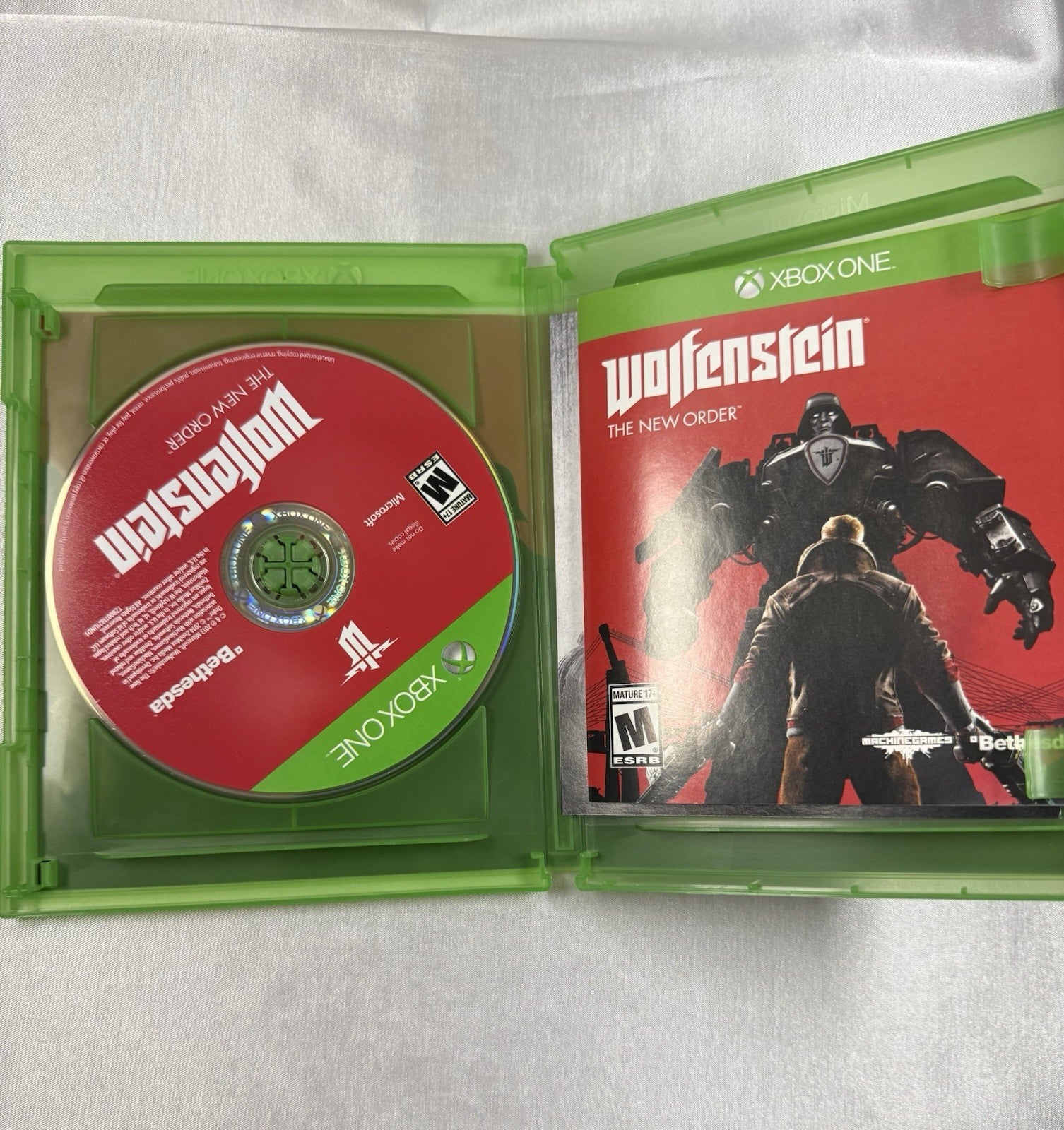 Wolfenstein: The New Order (Xbox One) | CIB | Tested & Working | Complete-In-Box