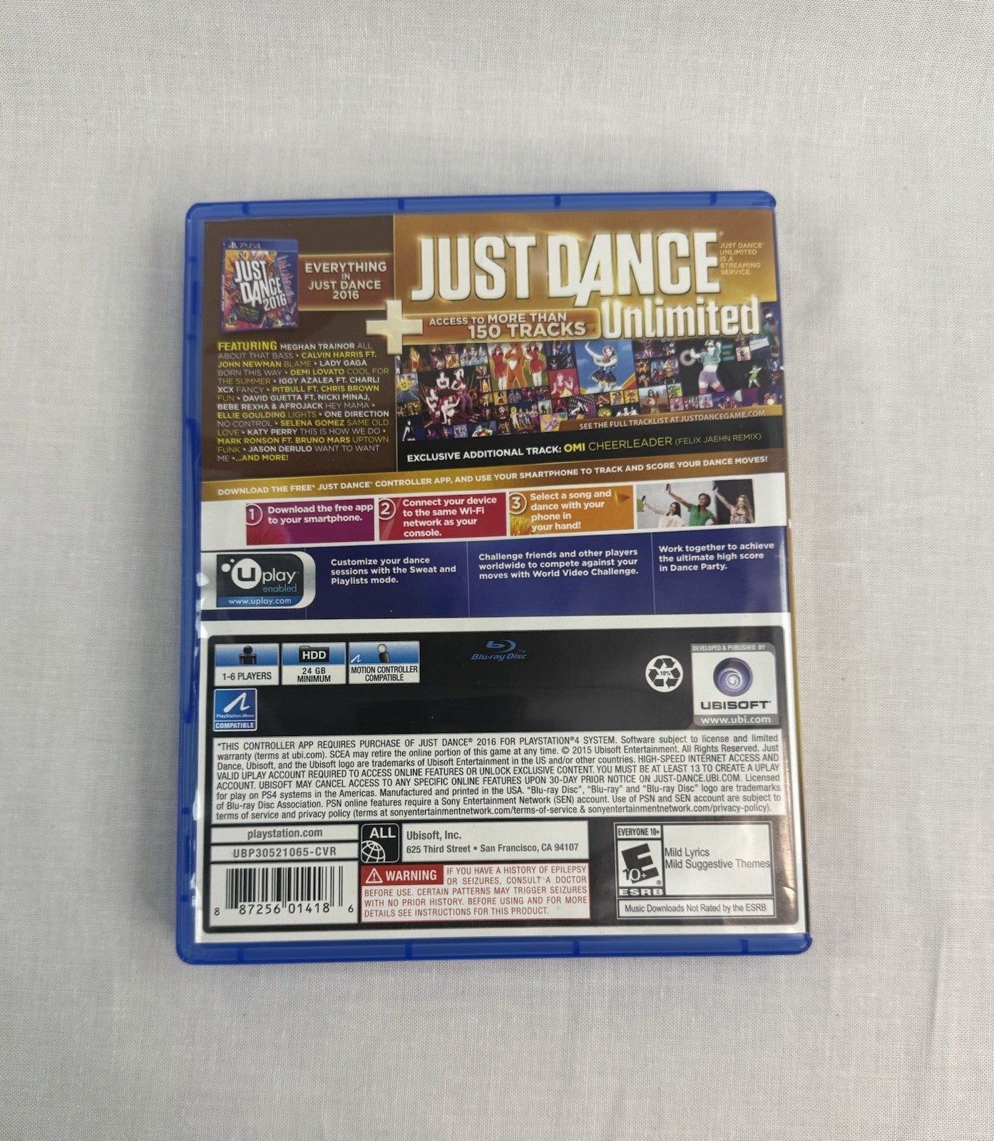 Just Dance 2016 (Gold Edition Cover) – PS4 | CIB Complete | Tested | Ubisoft