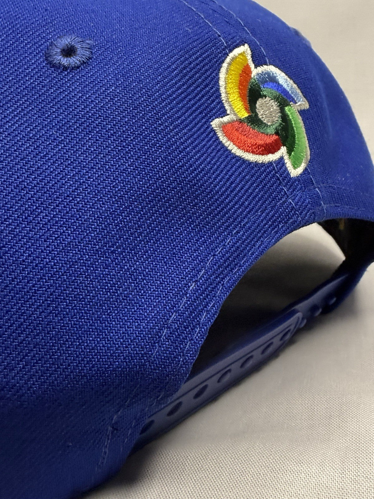 New Era 9SEVENTY Puerto Rico 2026 World Baseball Classic Snapback Hat Royal Red