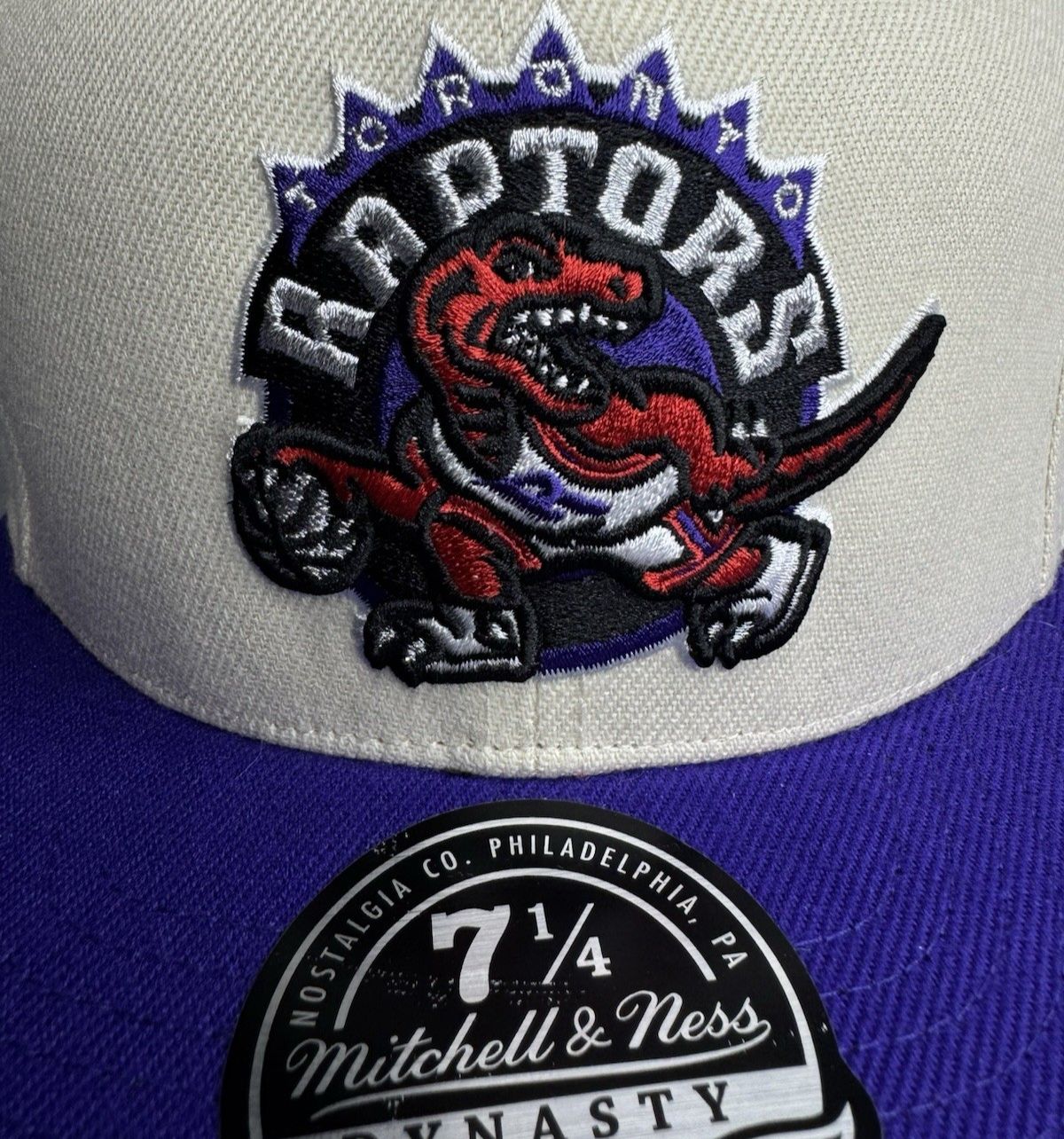 Mitchell & Ness Toronto Raptors Hardwood Classics Fitted 7 1/4