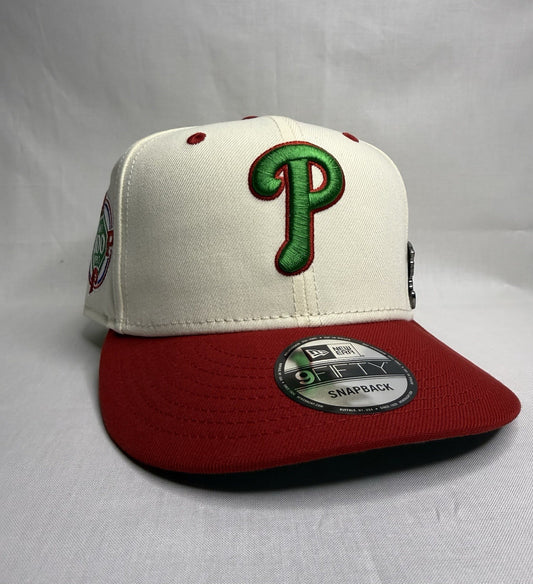 New Era 9FIFTY Philadelphia Phillies 100th Anniversary Snapback - Curved Visor