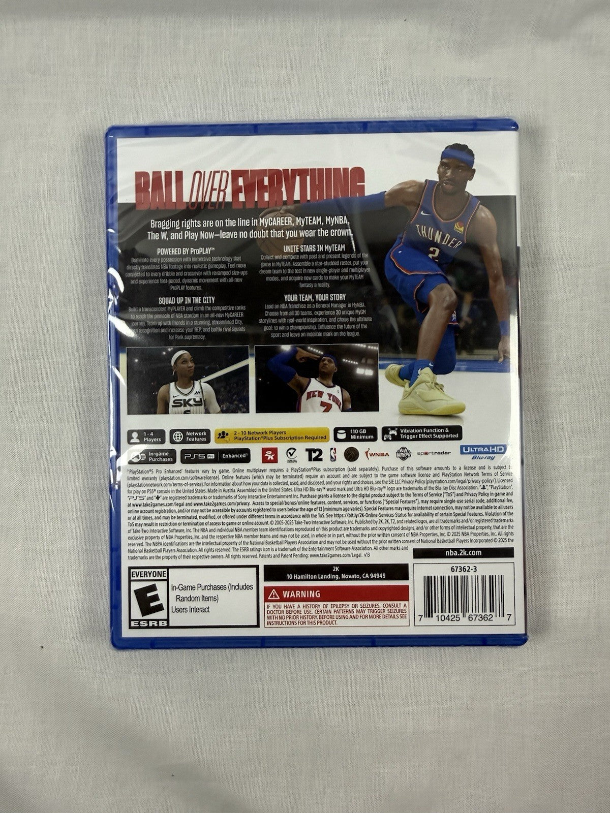 NBA 2K26 - Sony PlayStation 5 (PS5) - Brand New & Sealed