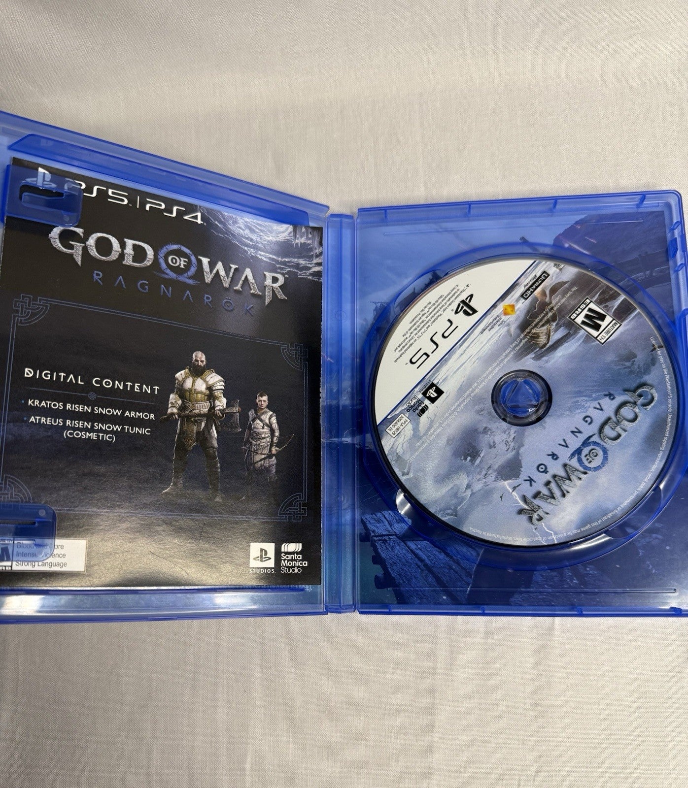God of War Ragnarök PS5 Game CIB Tested Working PlayStation 5
