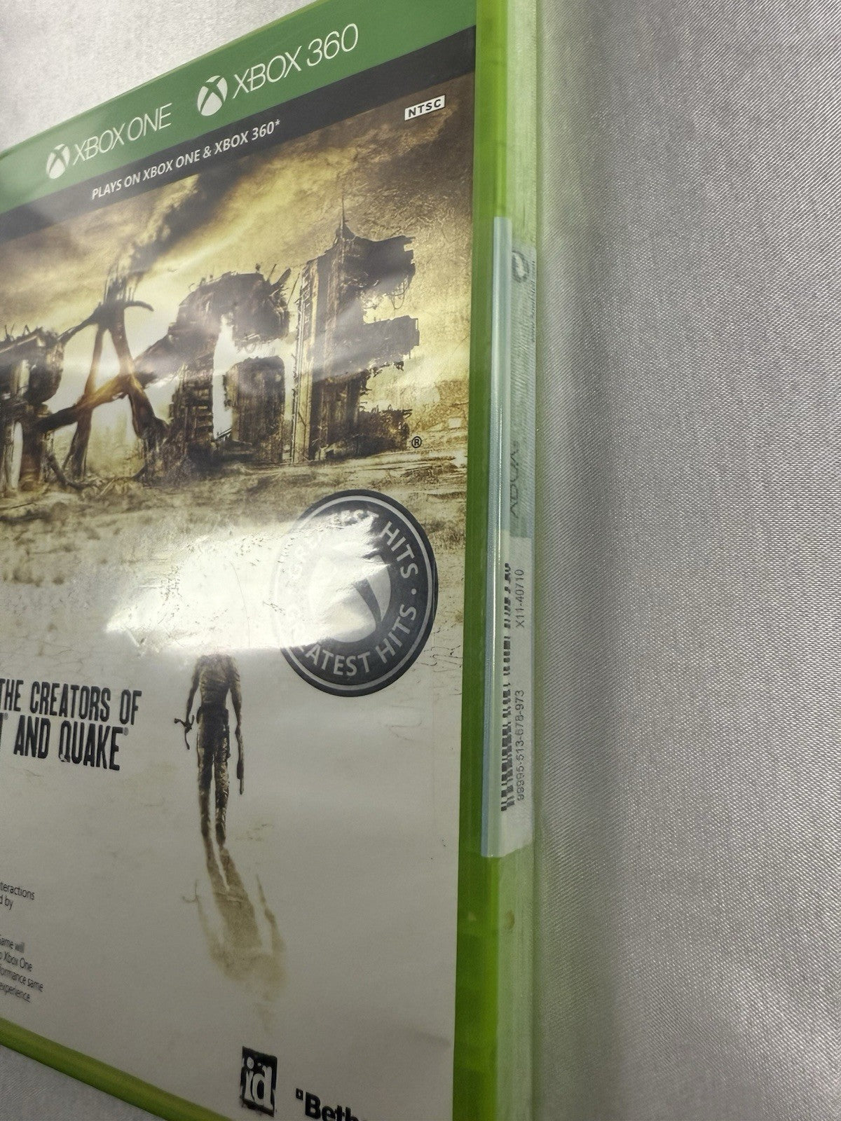 Rage Xbox One/Xbox 360 - BRAND NEW/SEALED
