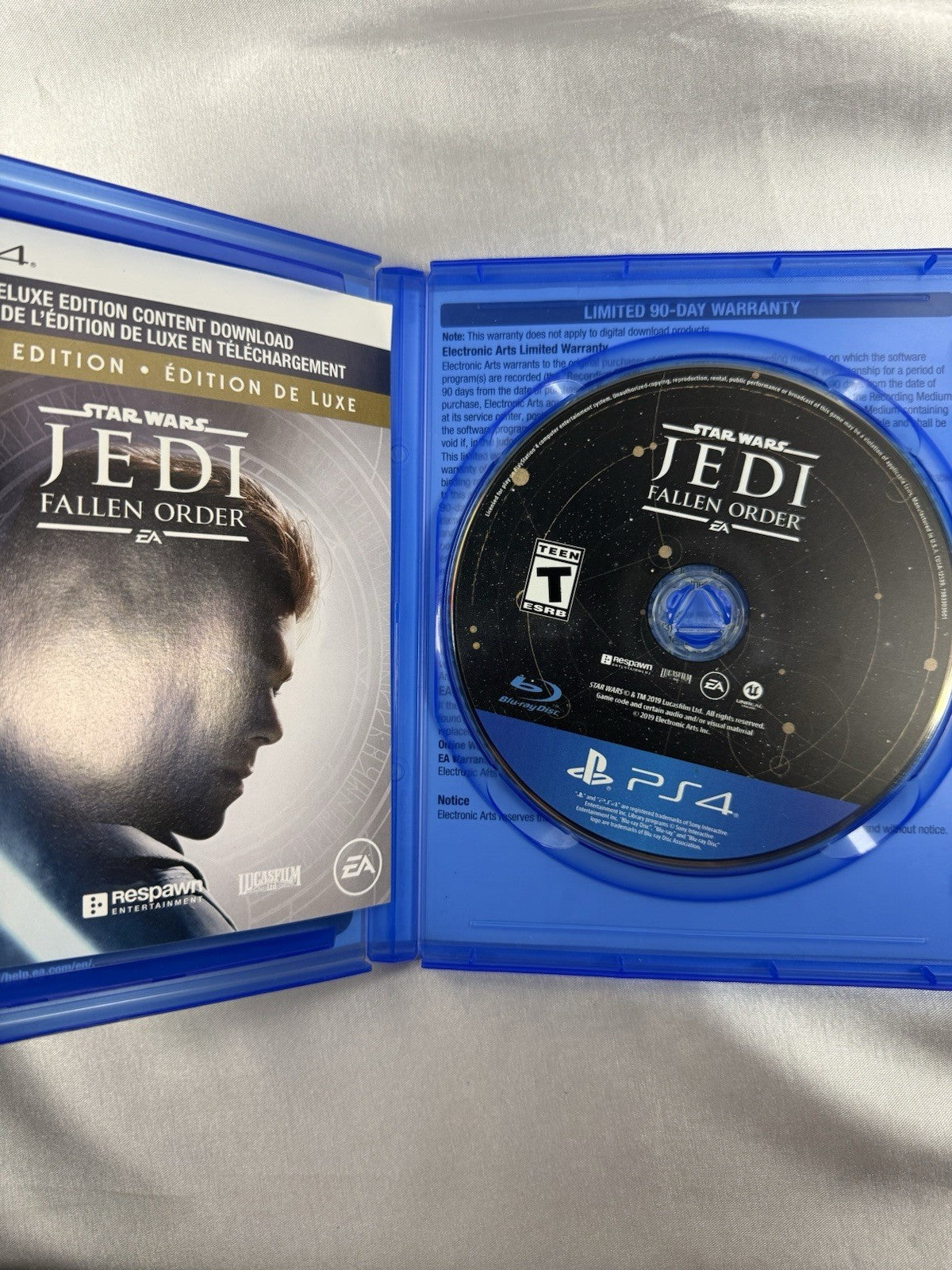 Star Wars Jedi Fallen Order Deluxe Edition PS4 Game Sony PlayStation 4 (Used)
