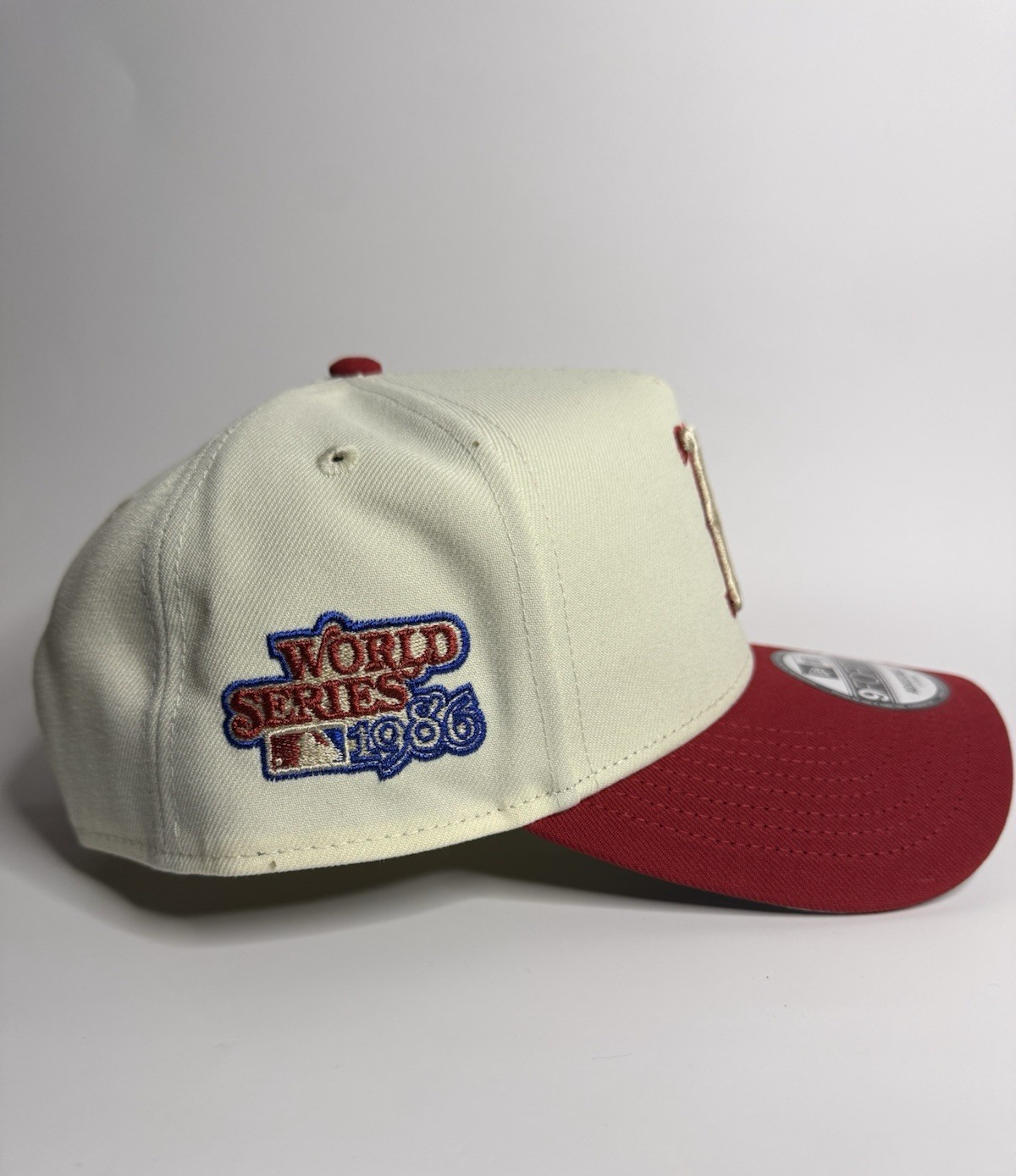 New Era 9FORTY A-Frame Boston Red Sox 1986 World Series Patch Snapback Hat