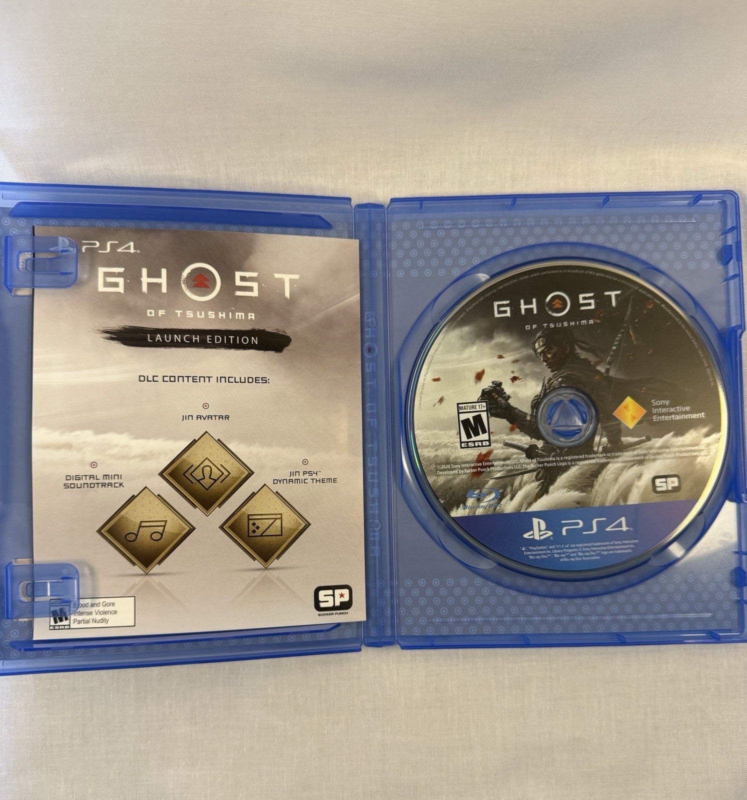 Ghost Of Tsushima Launch Editon - Sony PlayStation 4