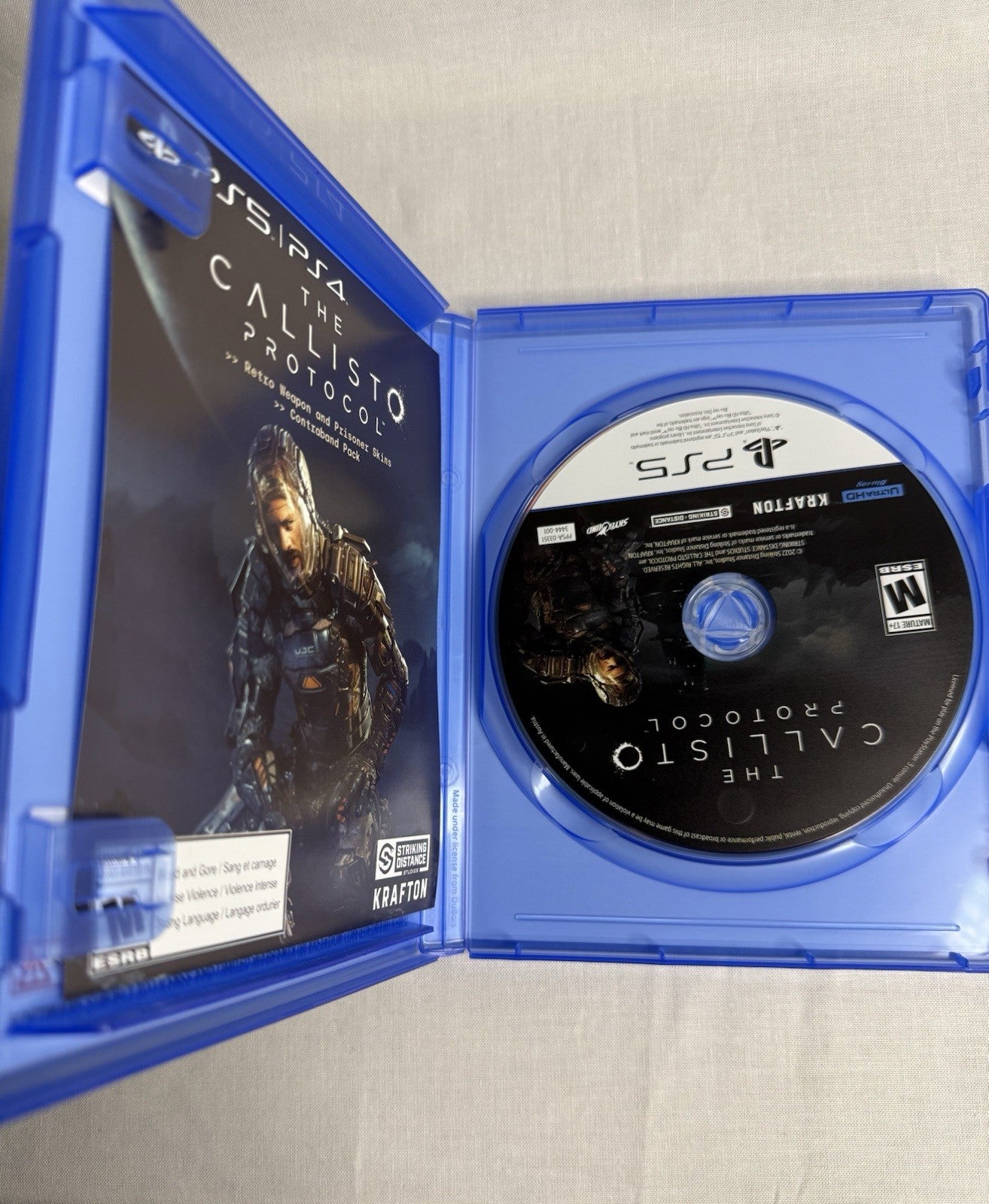 The Callisto Protocol PS5 Game CIB Tested Working PlayStation 5
