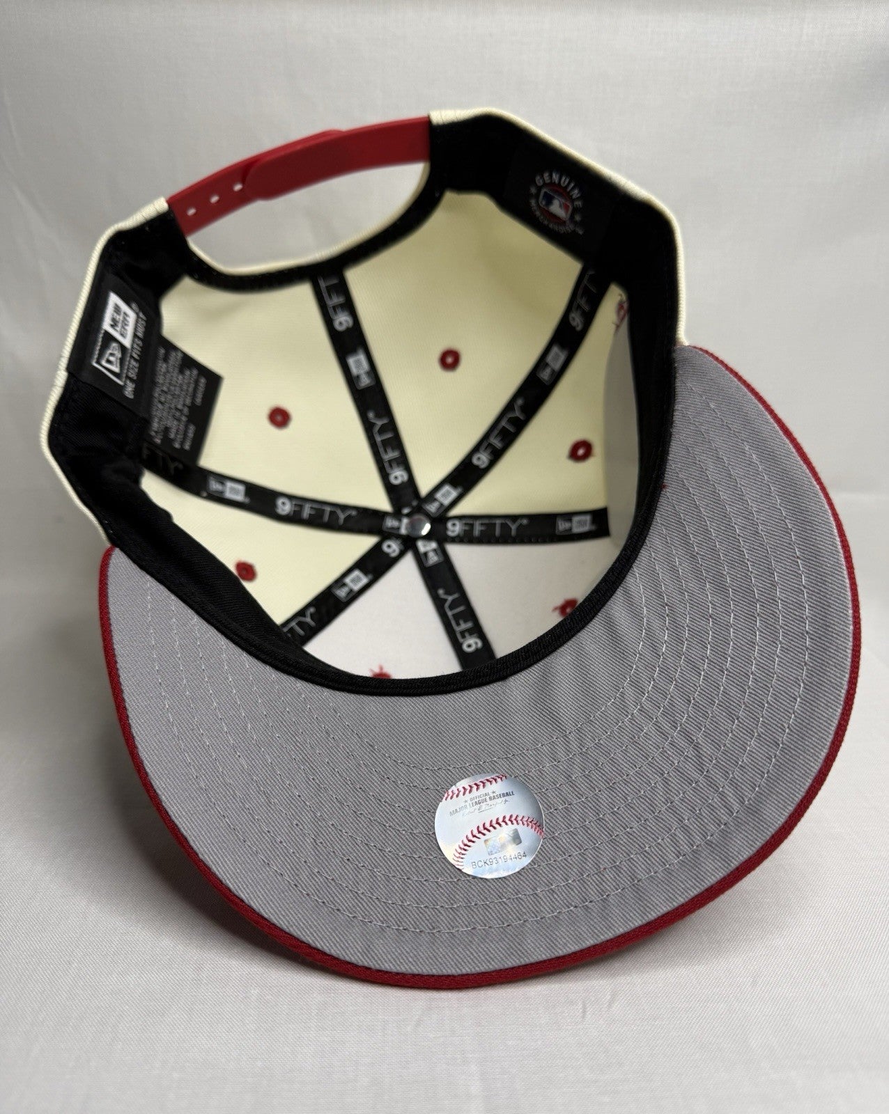 New Era 9FIFTY Philadelphia Phillies 100th Anniversary Snapback - Curved Visor