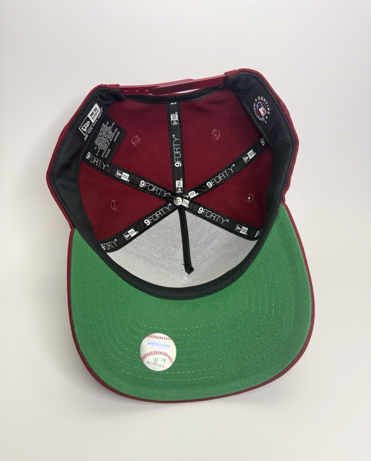 New Era 9FORTY A-Frame New York Yankees “Rose” Snapback 🌹 Cardinal Red