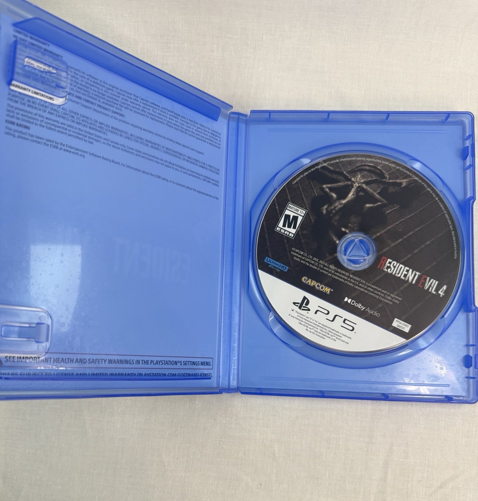 Resident Evil 4 PS5 Remake CIB Complete Tested Capcom