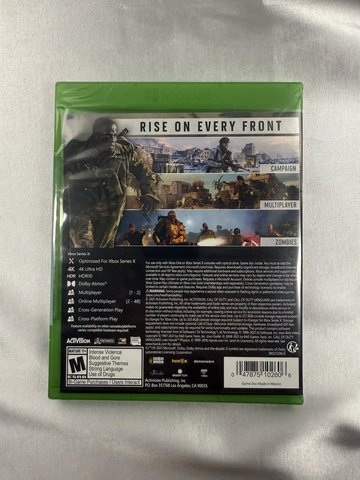Call of Duty: Vanguard – Xbox One / Xbox Series X – Brand New & Sealed 🎮🔥