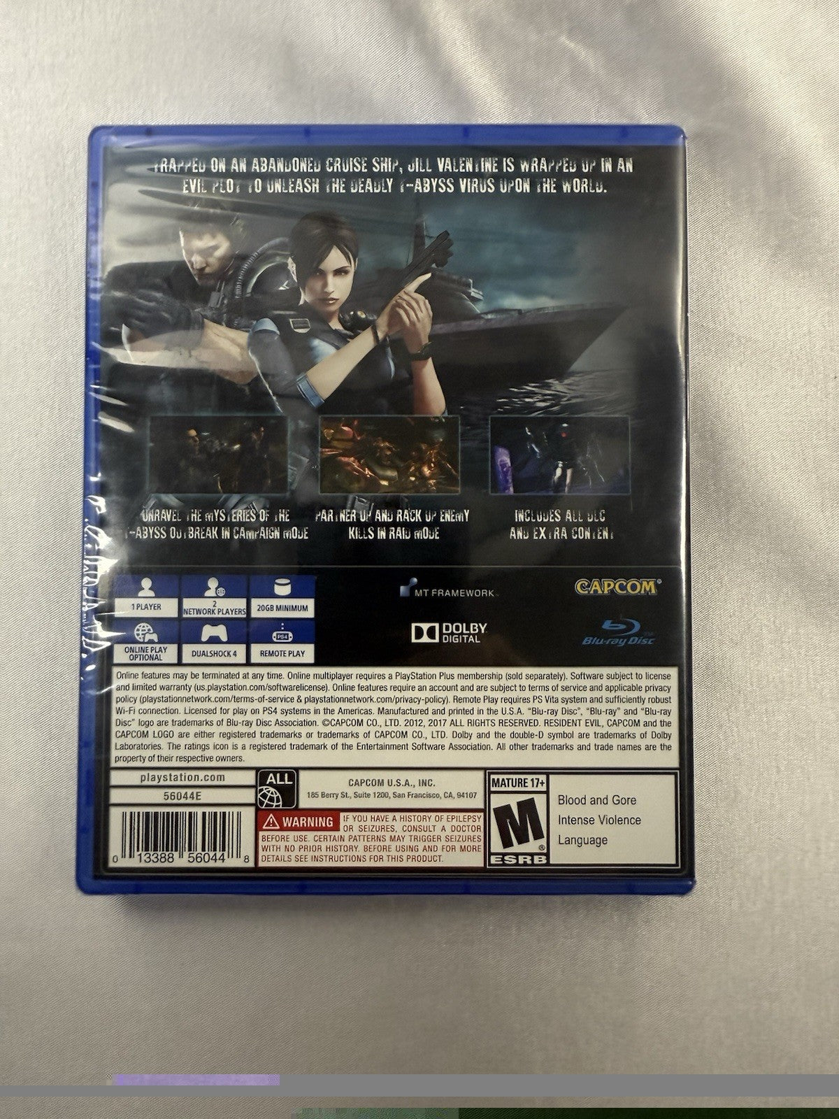 Resident Evil: Revelations – PS4 | Brand New & Factory Sealed