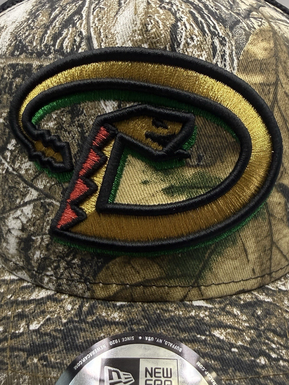 New Era 9Forty A-Frame Arizona Diamondbacks Inaugural Patch Snapback Rail D Hat