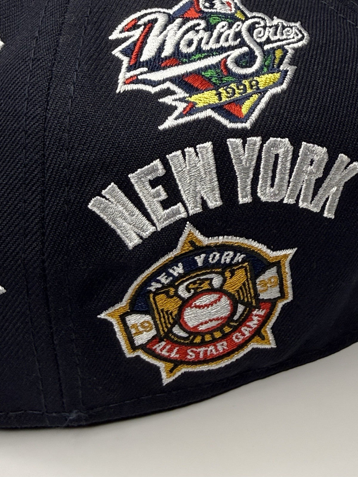New Era 59FIFTY New York Yankees “All Over Patch” Fitted 7 1/4 Black / Grey UV
