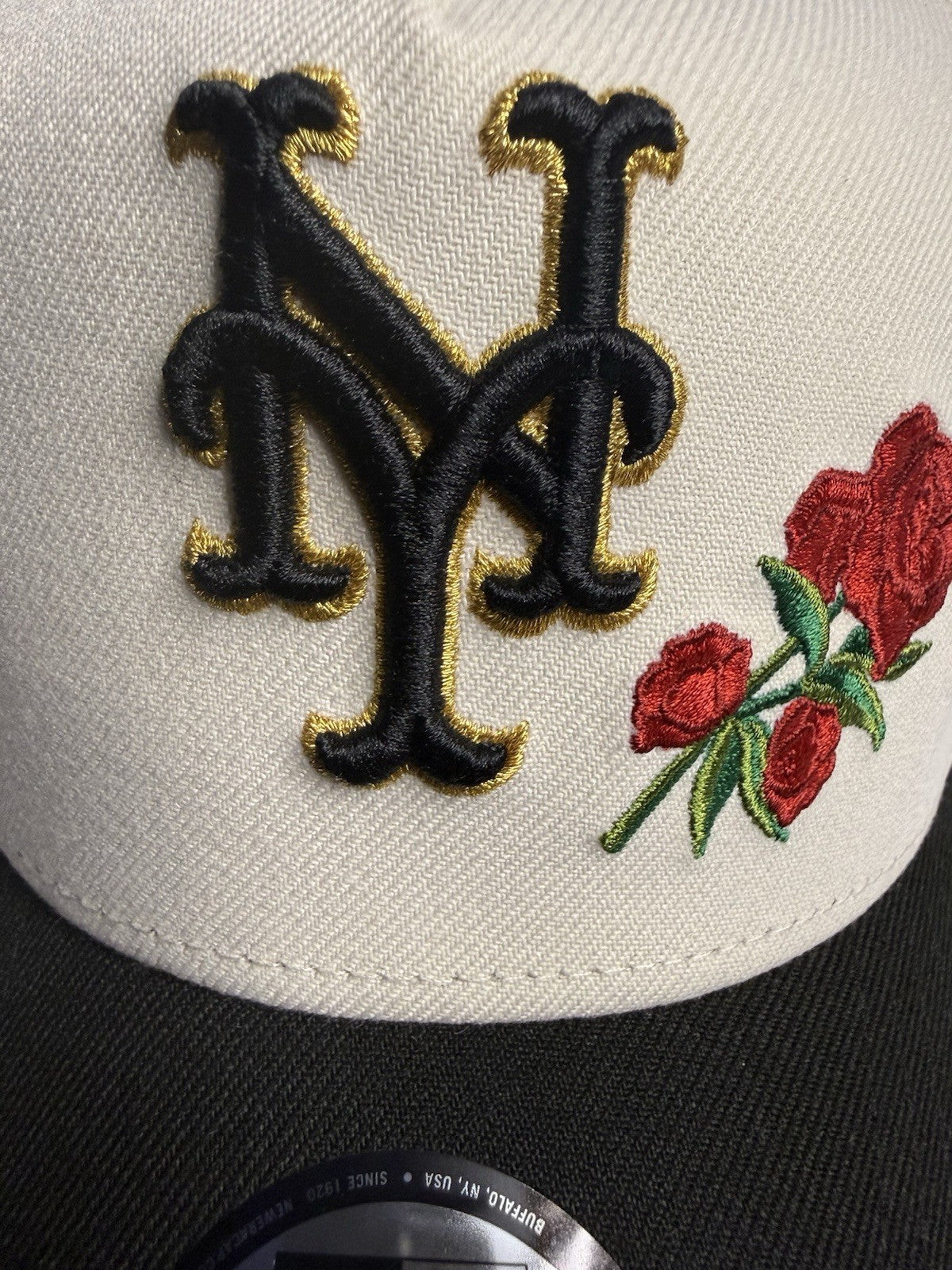 New Era 9FORTY A-Frame New York Mets Rose 1986 World Series Patch Snapback Hat