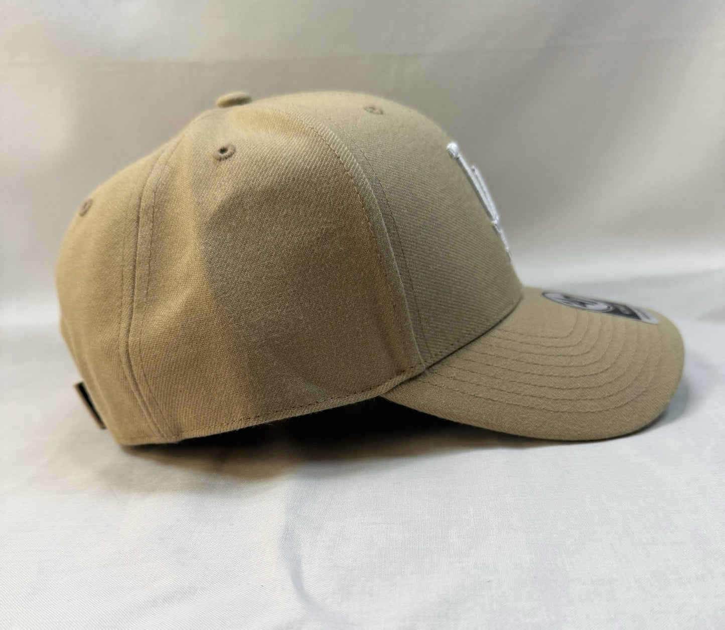 ‘47 Los Angeles Dodgers MVP Adjustable Hat MLB - Khaki/White