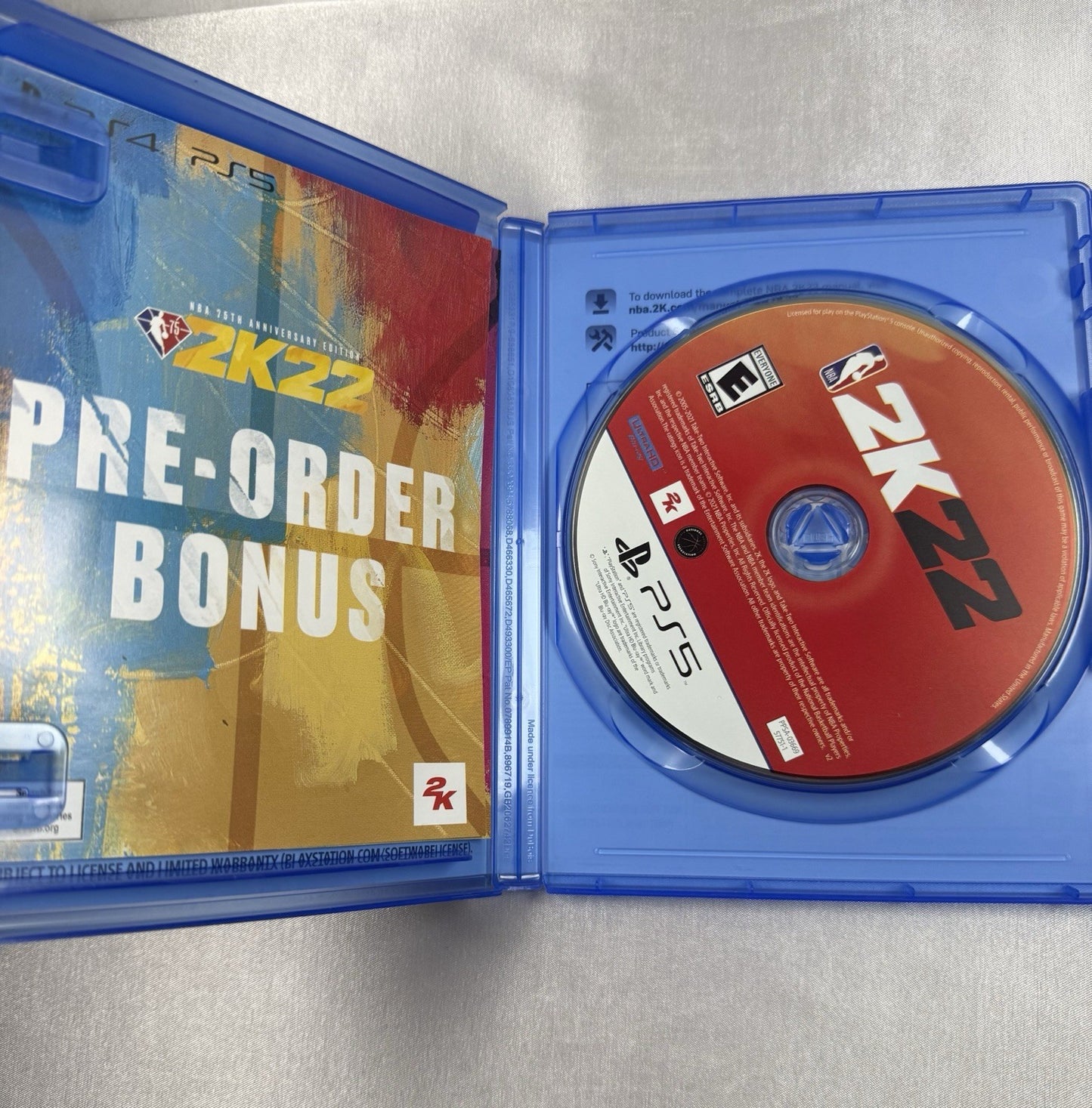 NBA 2K22 – 75th Anniversary Edition (PS5) | Tested & Working | Complete-In-Box