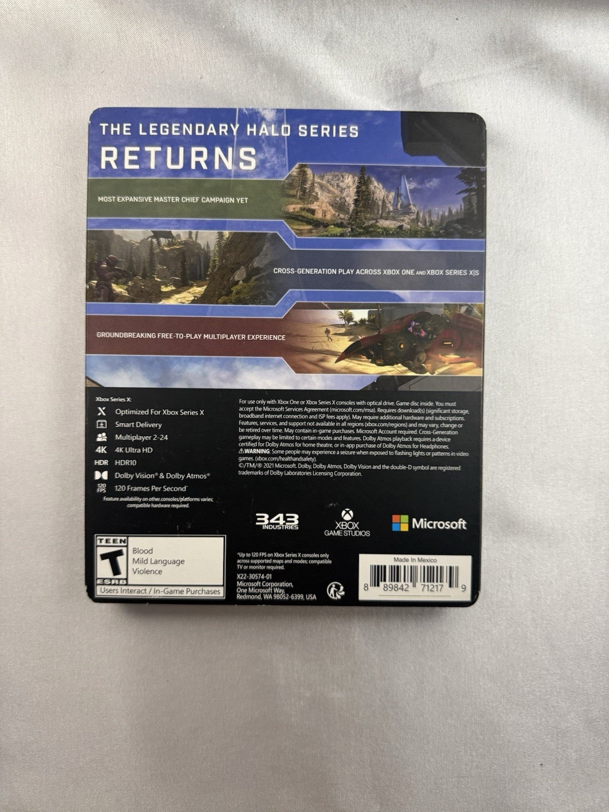 Halo Infinite – Collector’s Steelbook Edition (Xbox One / Series X) | Brand New