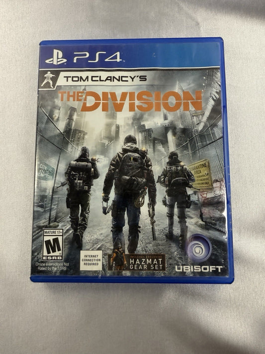 Tom Clancy's The Division PS4 PlayStation 4 - Used. Complete CIB