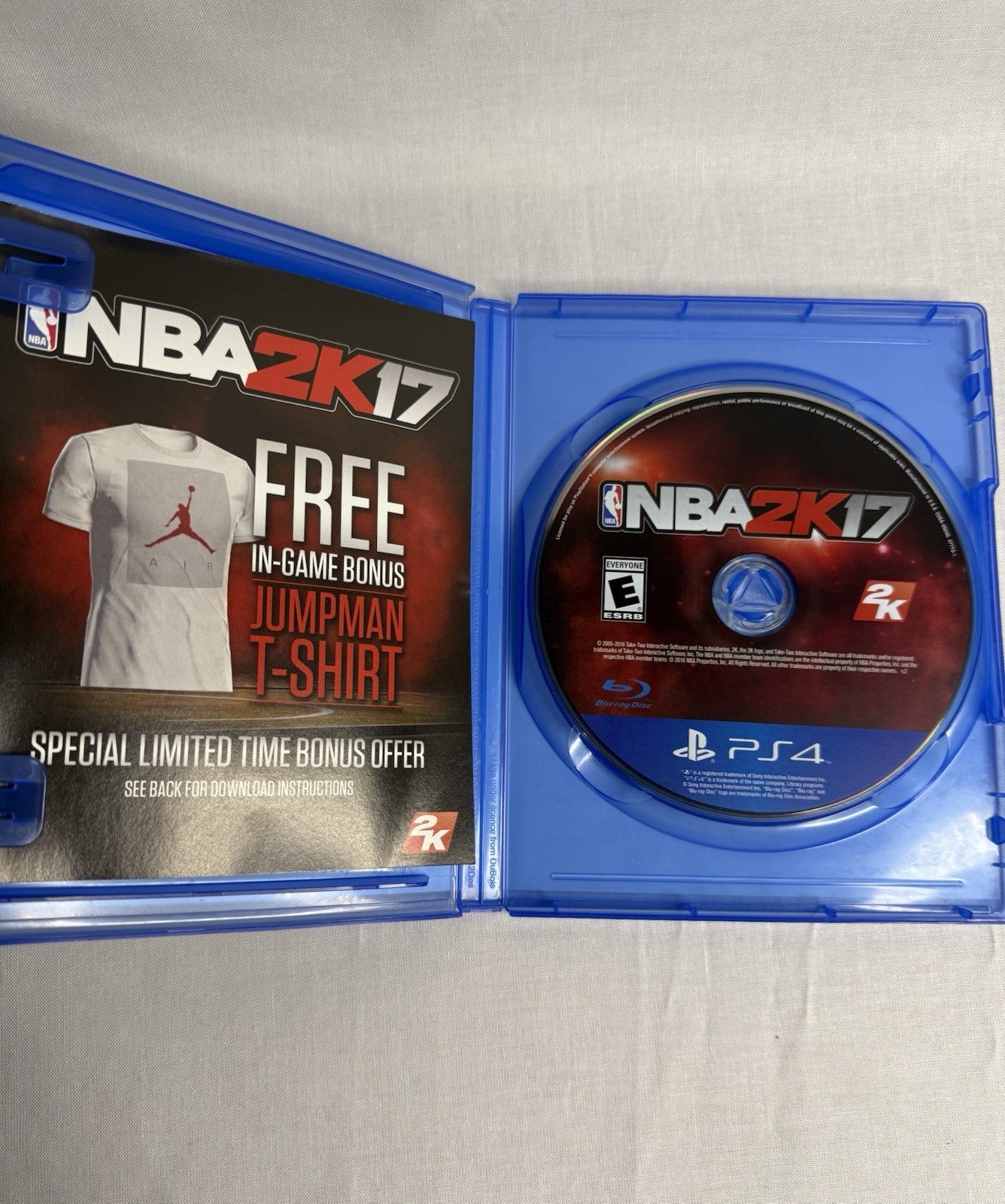 NBA 2K17 PS4 Game Complete In Box CIB Tested Working Paul George PlayStation 4