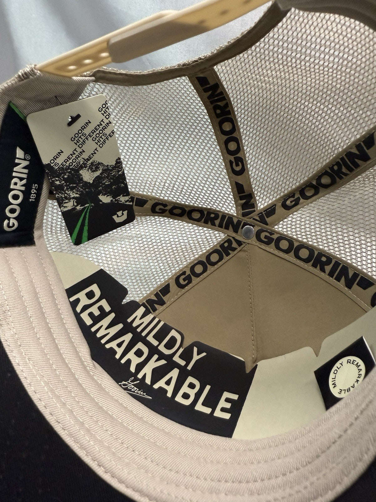 Goorin Bros The G.O.A.T Trucker Hat - Adjustable Snapback