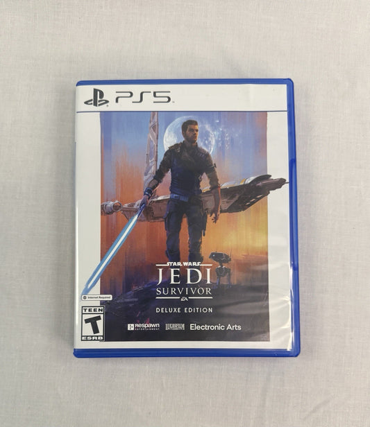 Star Wars Jedi Survivor Deluxe Edition PS5 CIB Tested Complete