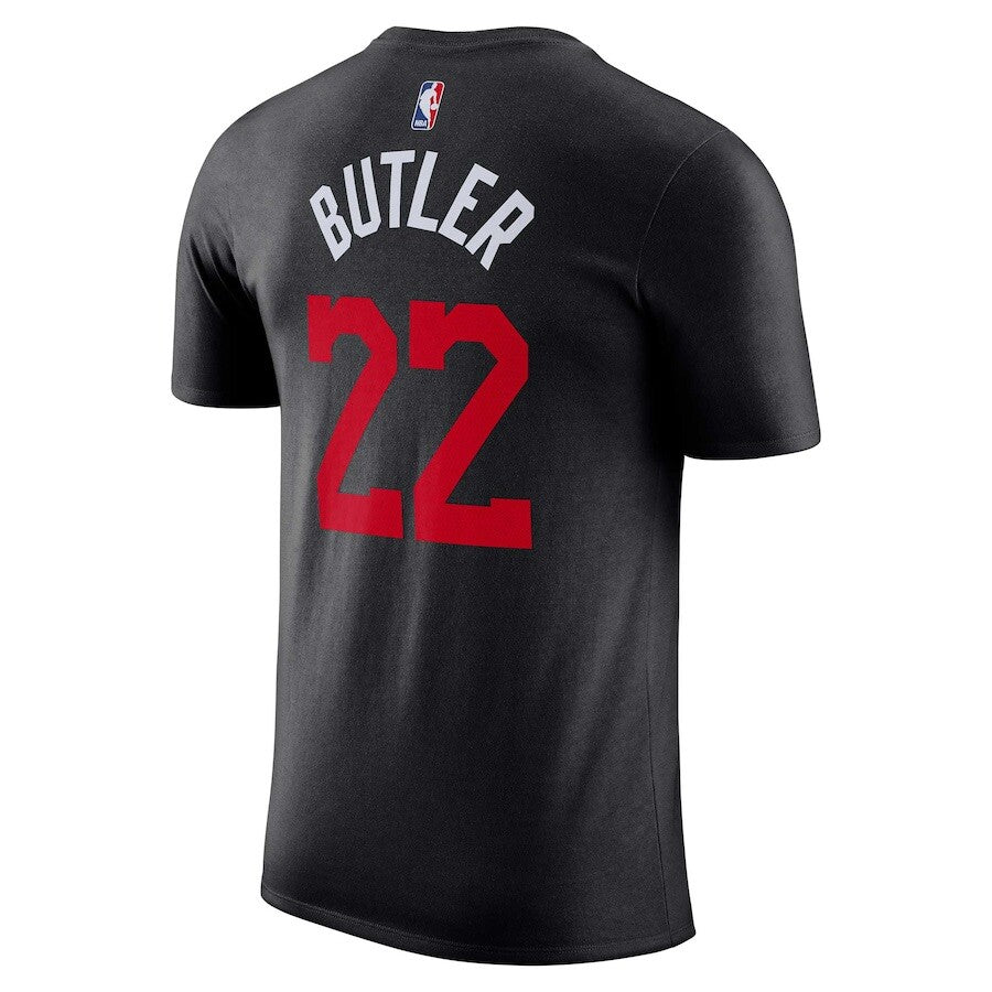 Men's Nike Jimmy Butler Black Miami Heat 2023/2024 City Edition Medium Tee