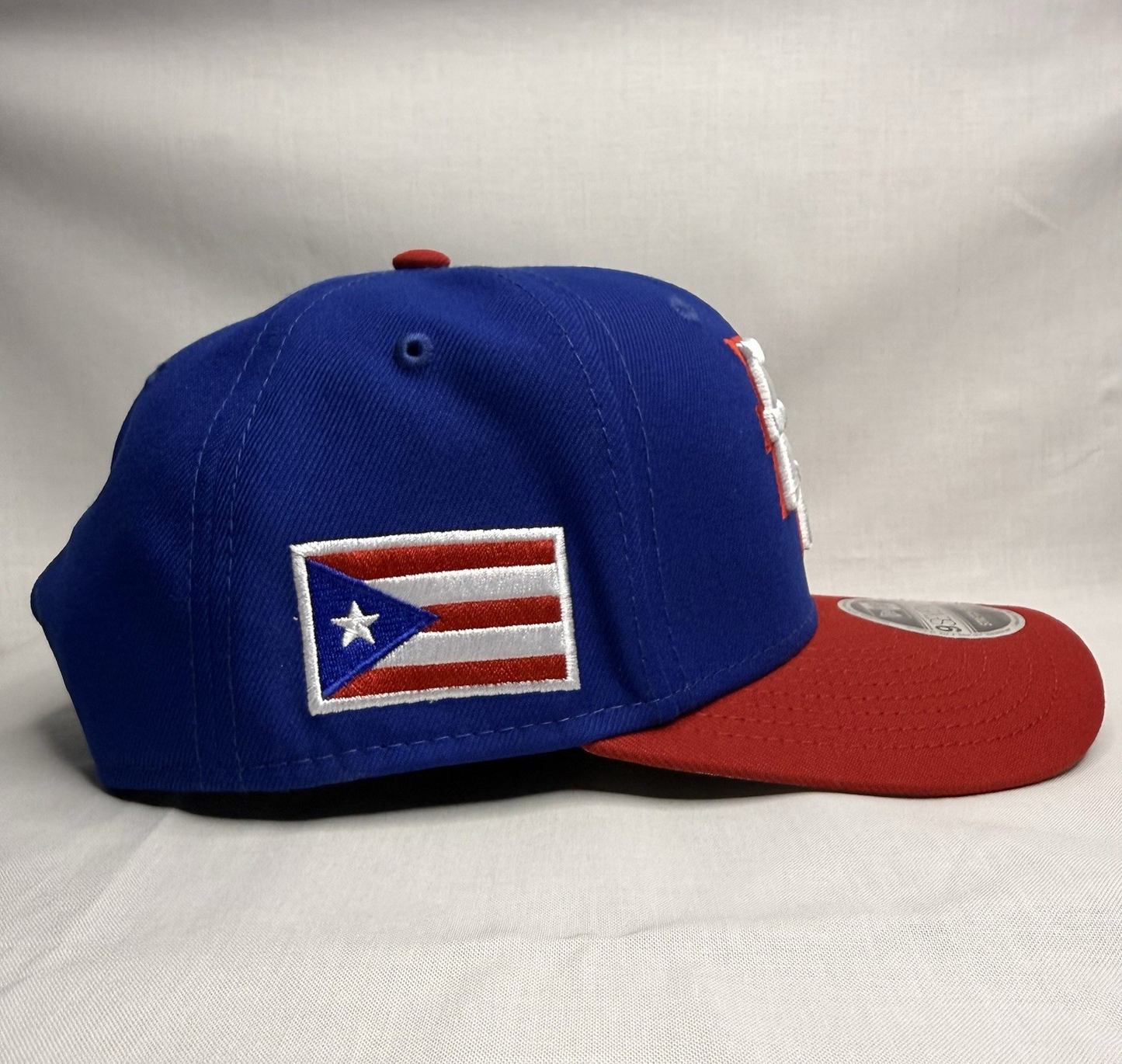New Era 9SEVENTY Puerto Rico 2026 World Baseball Classic Snapback Hat Royal Red